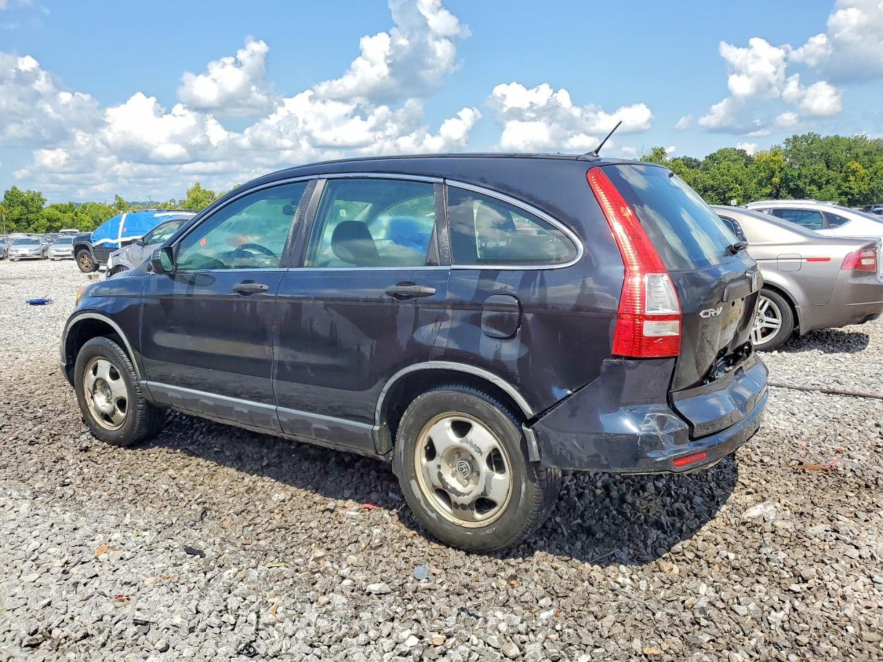 2010 Honda Cr-v Lx Black vin: JHLRE3H36AC008132