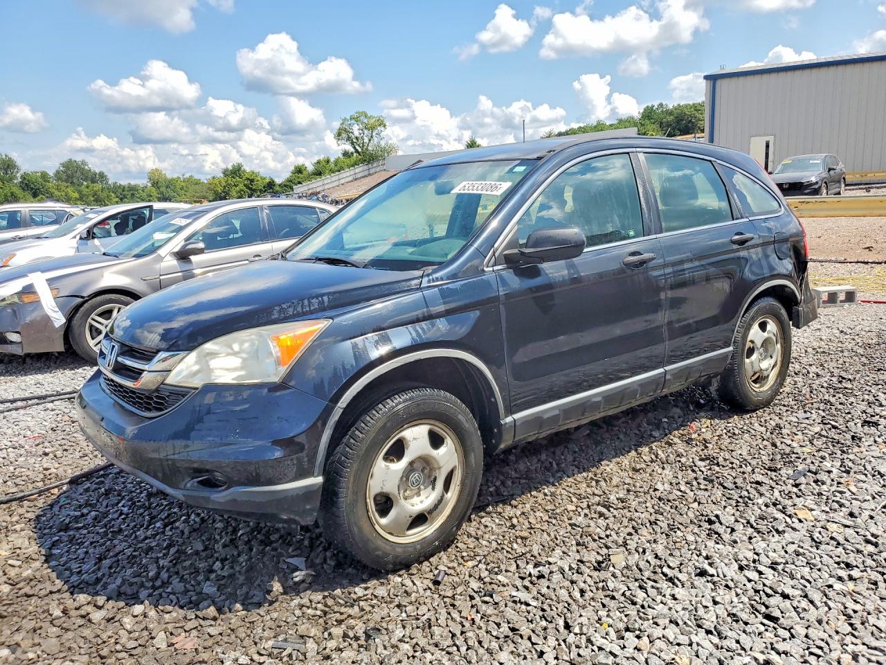 2010 Honda Cr-v Lx Black vin: JHLRE3H36AC008132