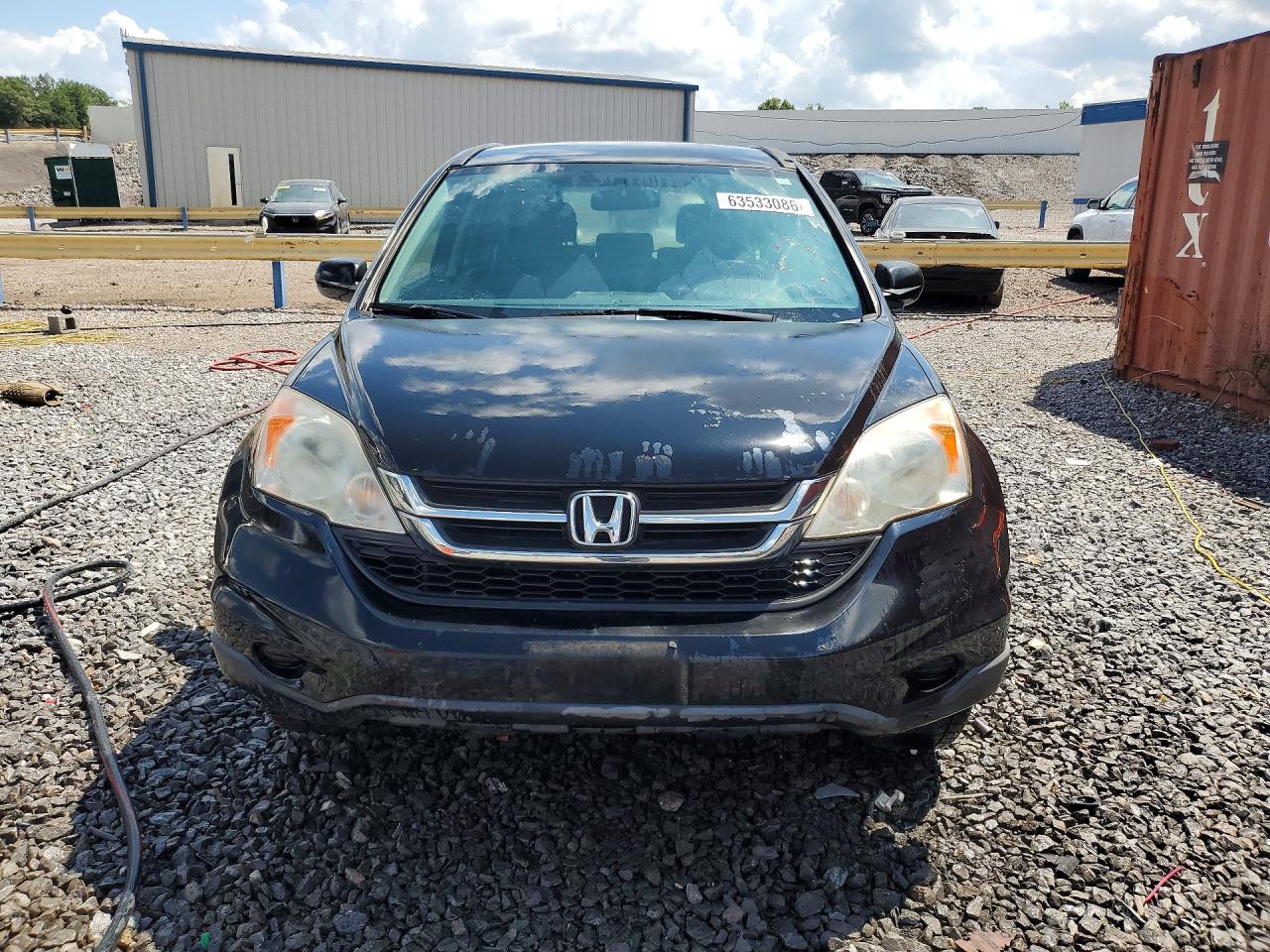 2010 Honda Cr-v Lx Black vin: JHLRE3H36AC008132