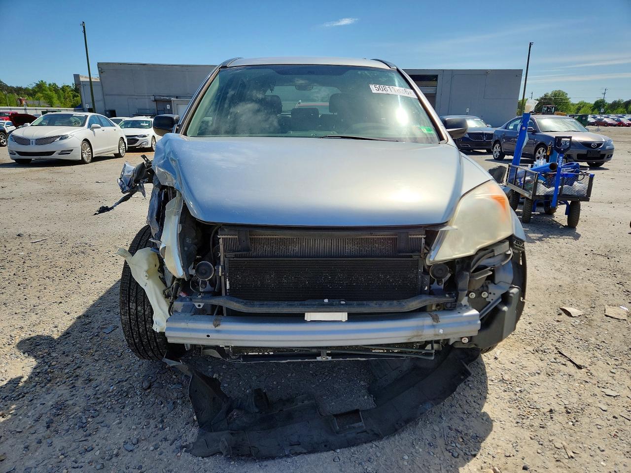 2011 Honda Cr-v Lx Blue vin: JHLRE3H36BC004597