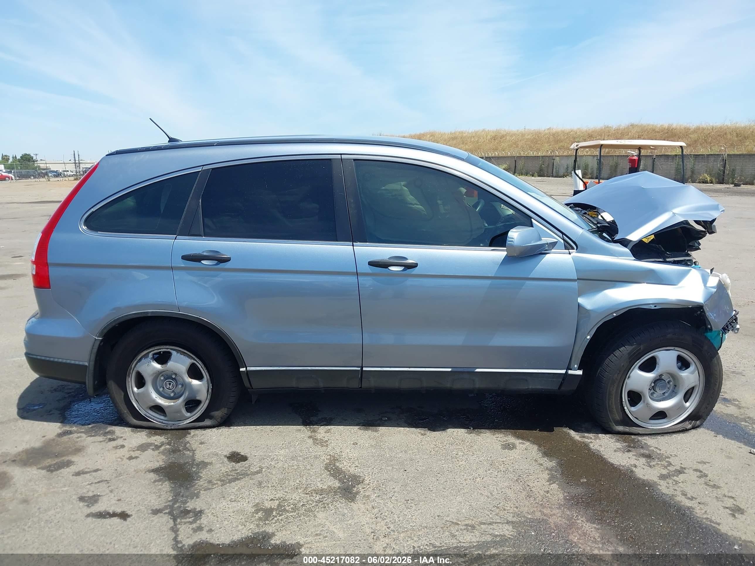 2011 Honda Cr-v Lx Light Blue vin: JHLRE3H36BC009444