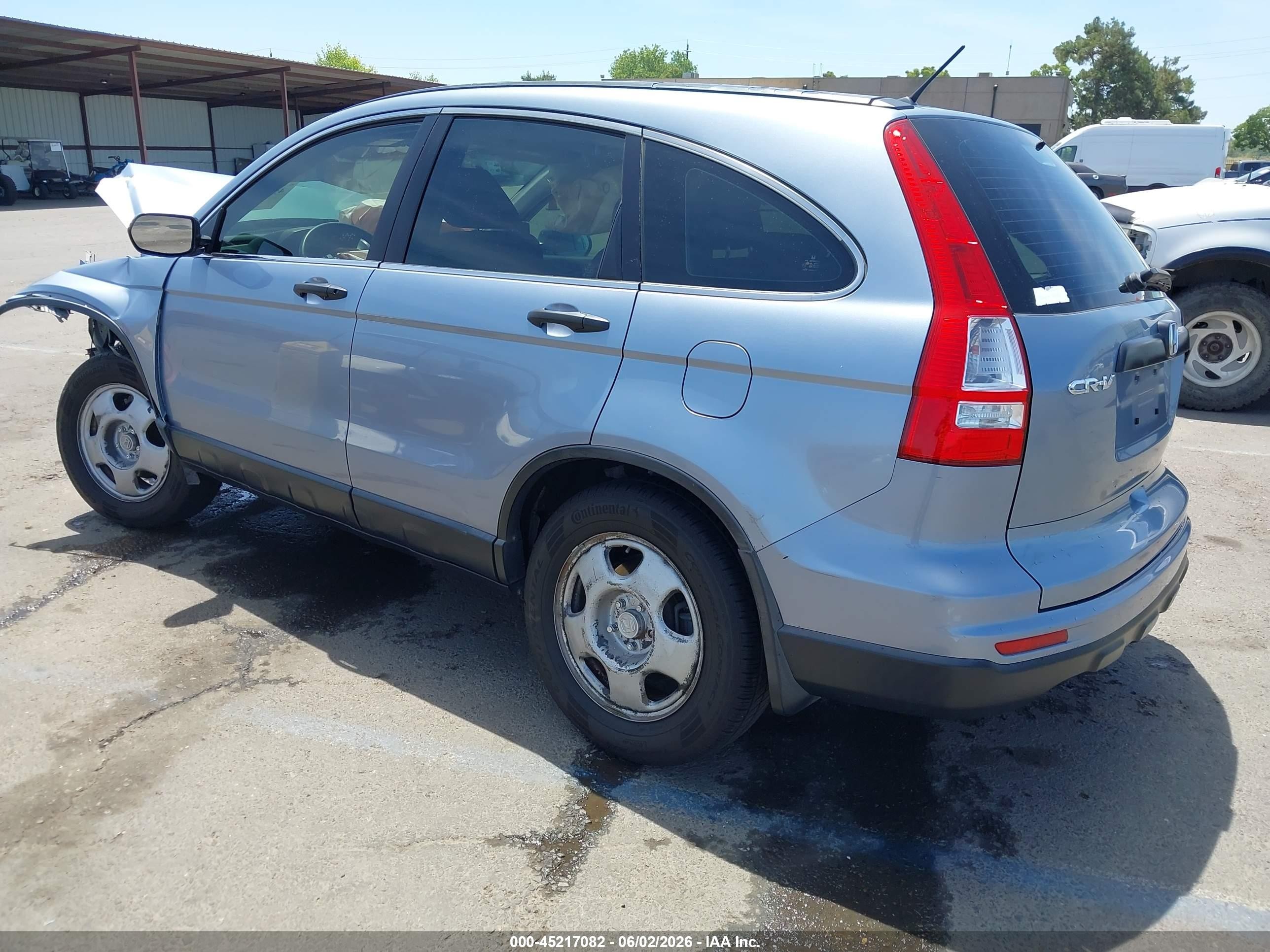 2011 Honda Cr-v Lx Light Blue vin: JHLRE3H36BC009444
