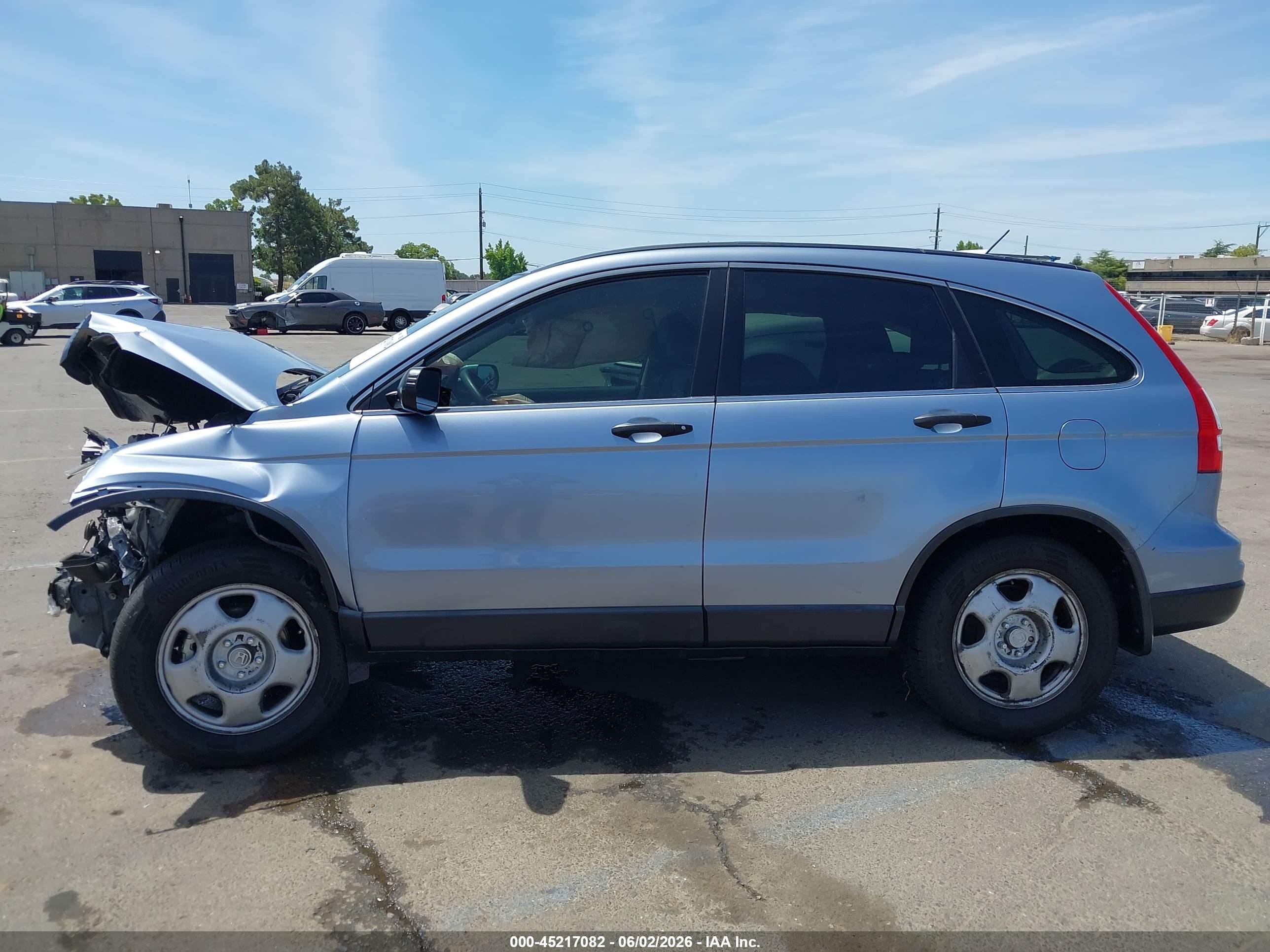 2011 Honda Cr-v Lx Light Blue vin: JHLRE3H36BC009444