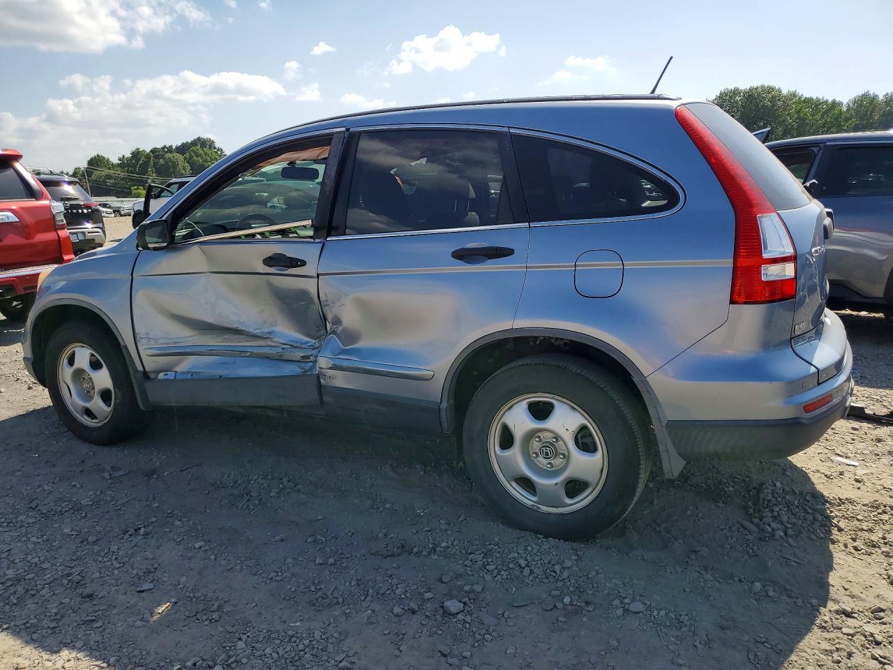 2011 Honda Cr-v Lx Blue vin: JHLRE3H38BC000373