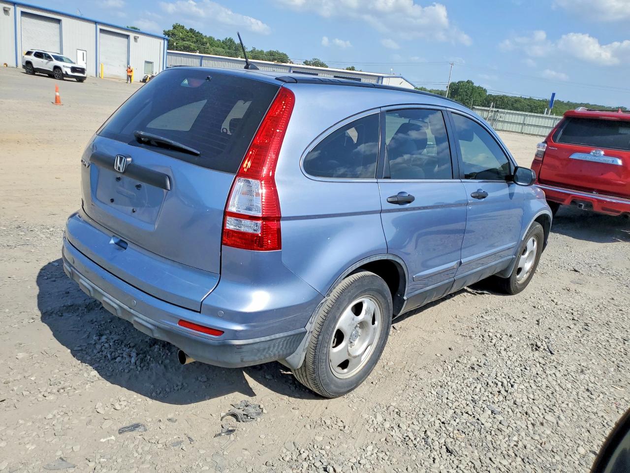 2011 Honda Cr-v Lx Blue vin: JHLRE3H38BC000373