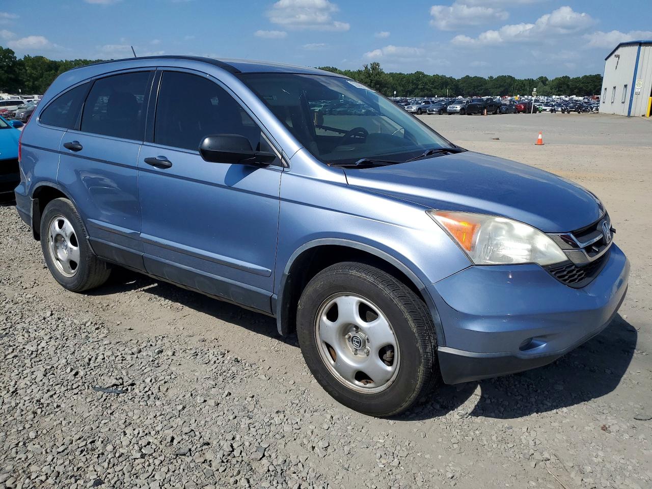 2011 Honda Cr-v Lx Blue vin: JHLRE3H38BC000373