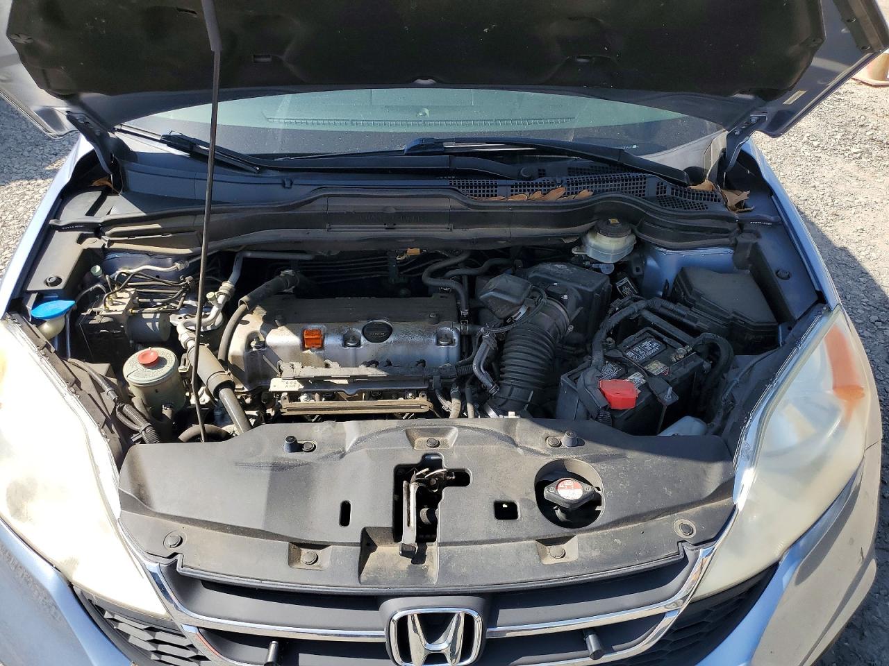 2011 Honda Cr-v Lx Blue vin: JHLRE3H38BC000373