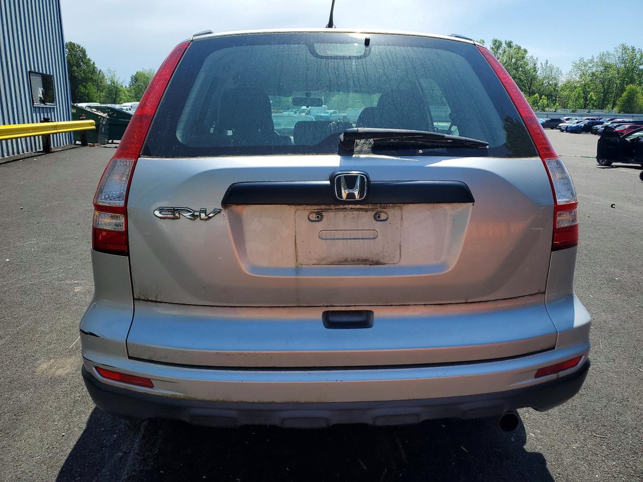 2010 Honda Cr-v Lx Silver vin: JHLRE3H39AC004589