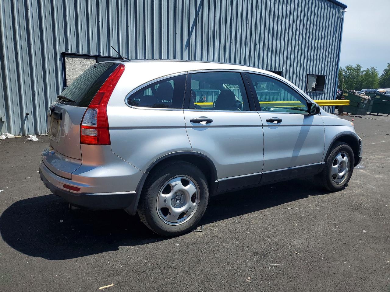 2010 Honda Cr-v Lx Silver vin: JHLRE3H39AC004589