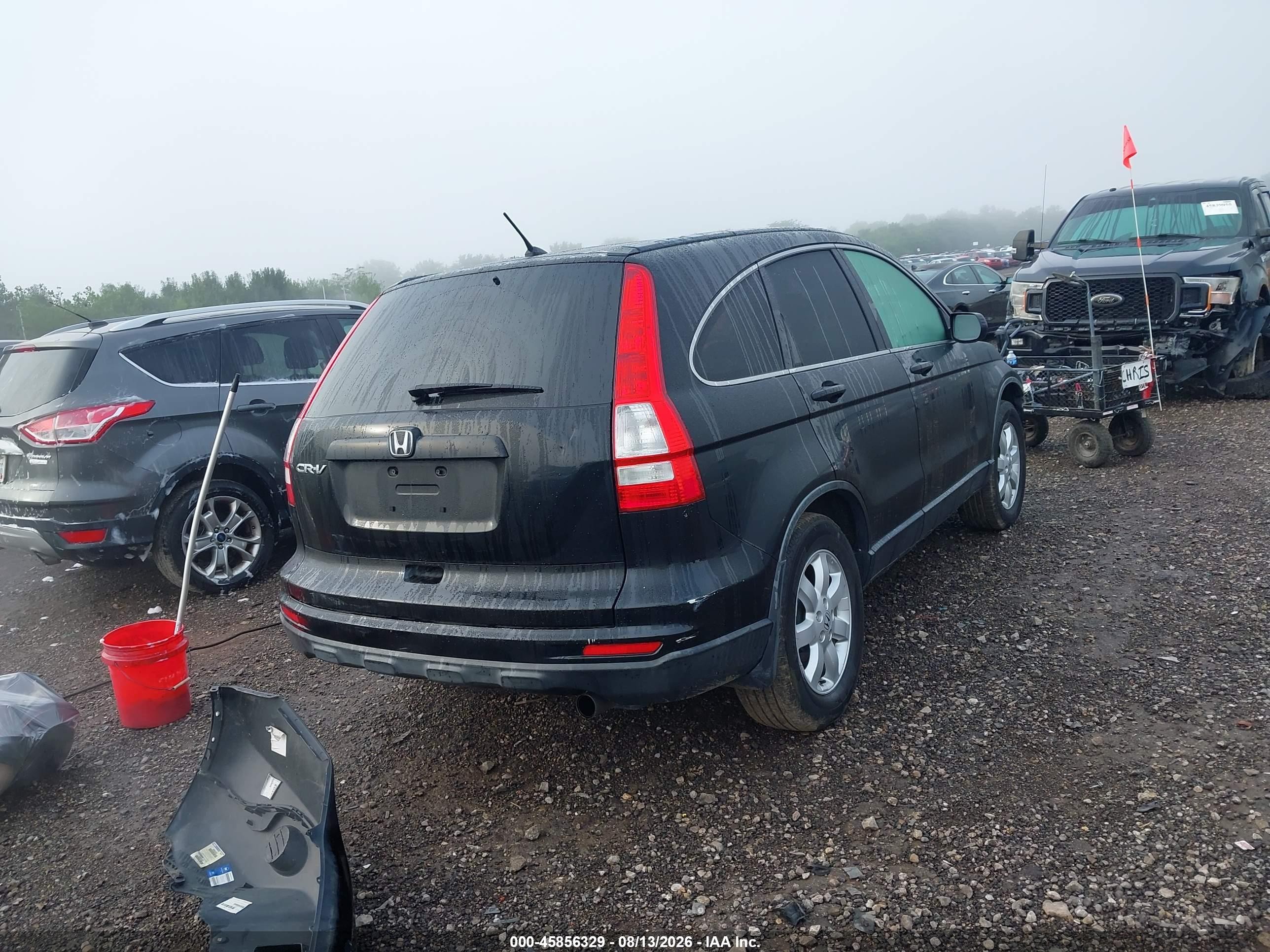 2011 Honda Cr-v Se Black vin: JHLRE3H40BC001865