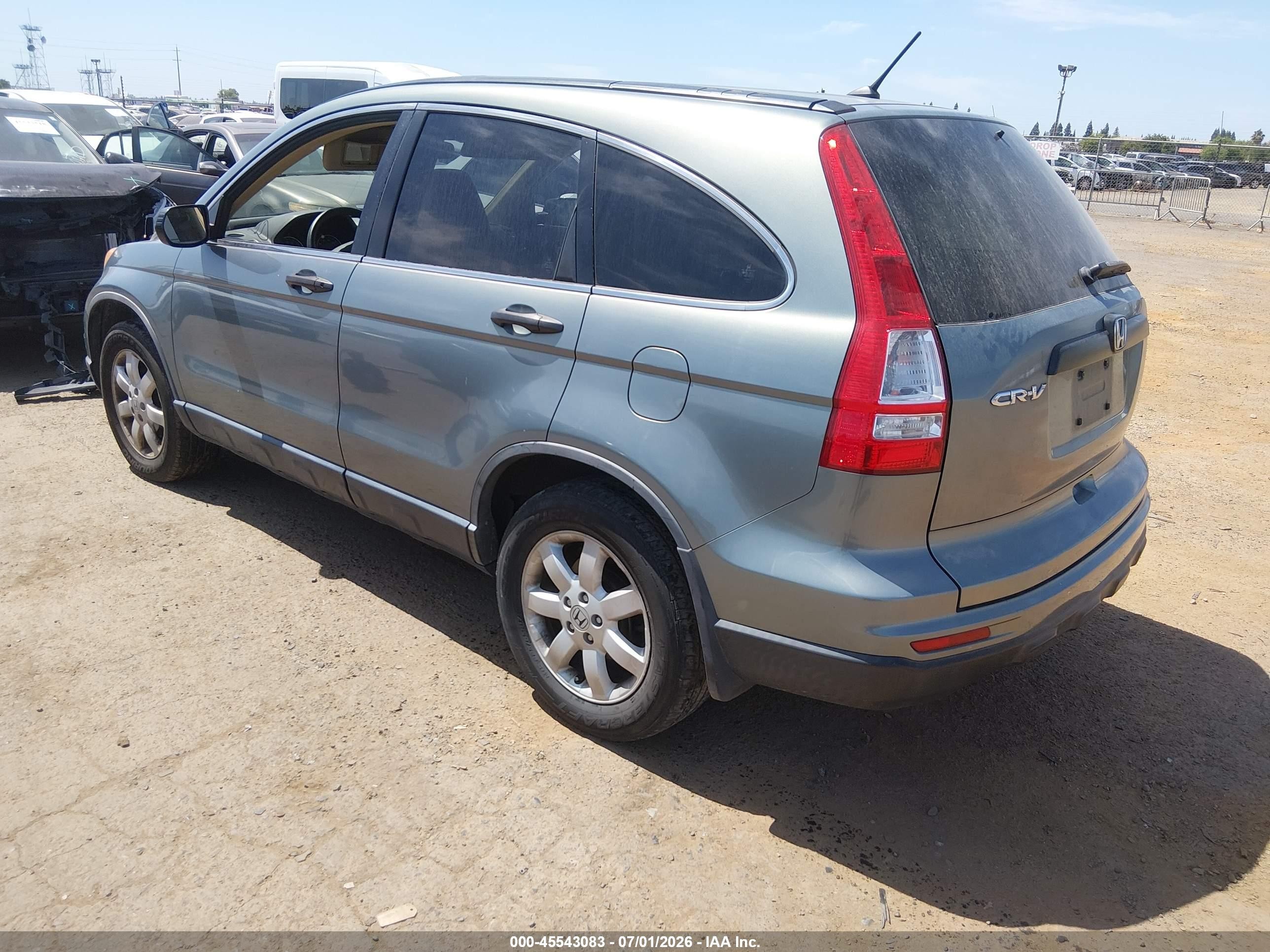 2011 Honda Cr-v Se Gray vin: JHLRE3H40BC009111