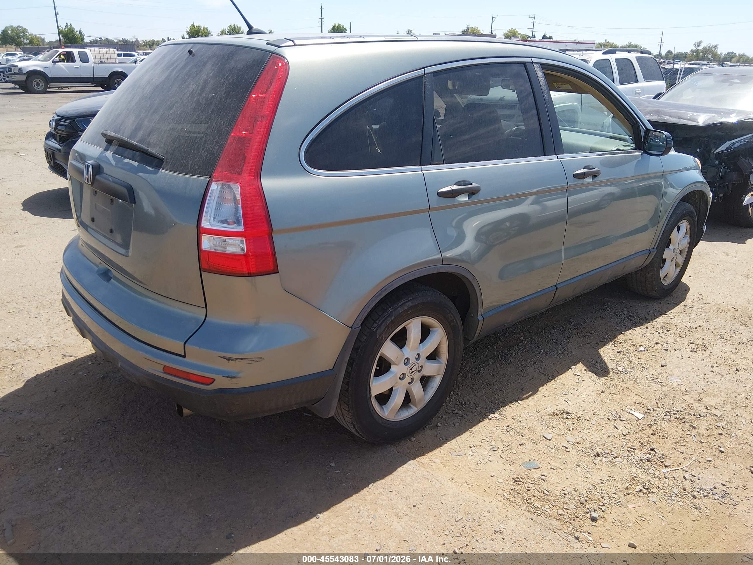 2011 Honda Cr-v Se Gray vin: JHLRE3H40BC009111