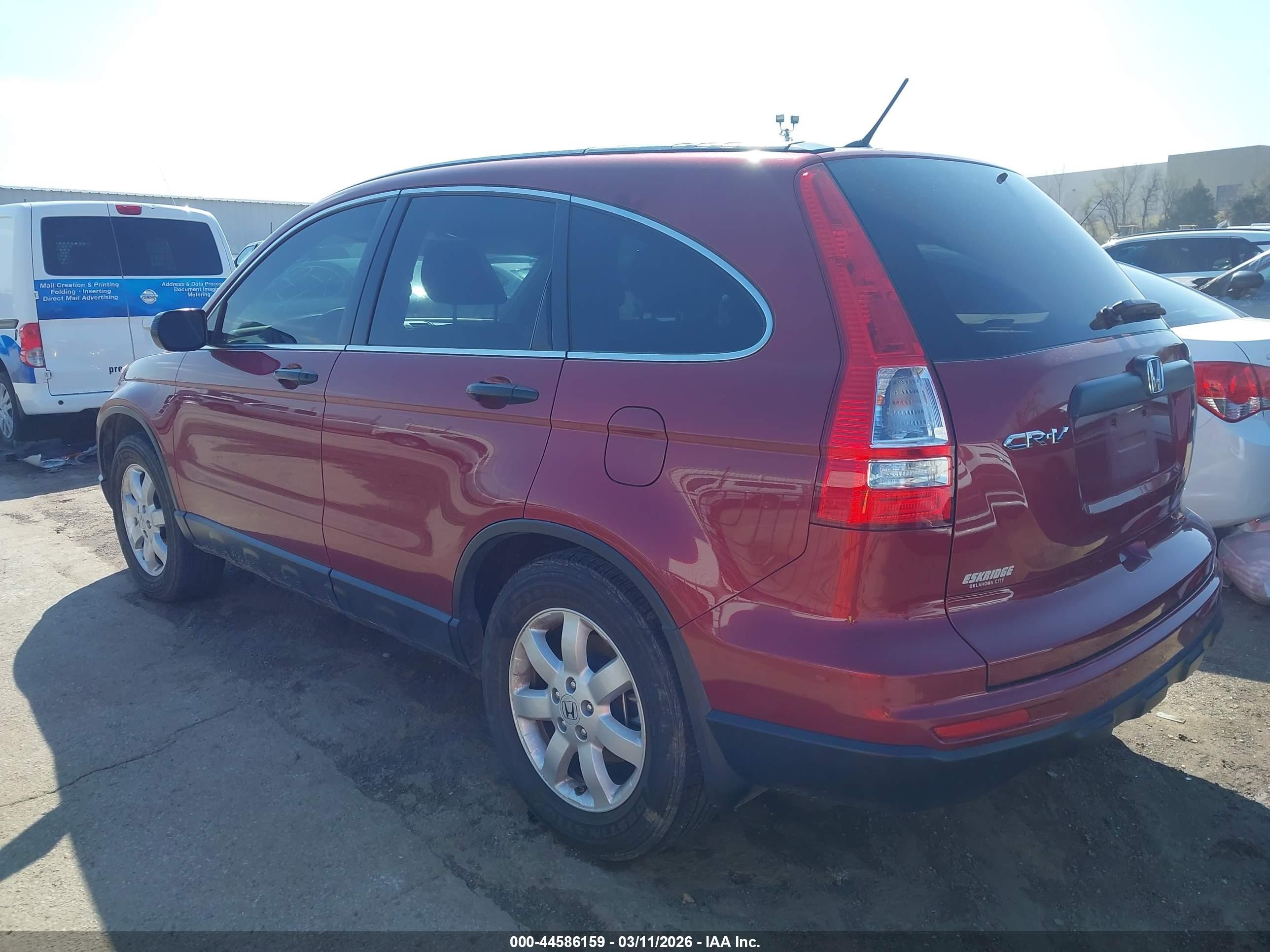 2011 Honda Cr-v Se Red vin: JHLRE3H43BC006753