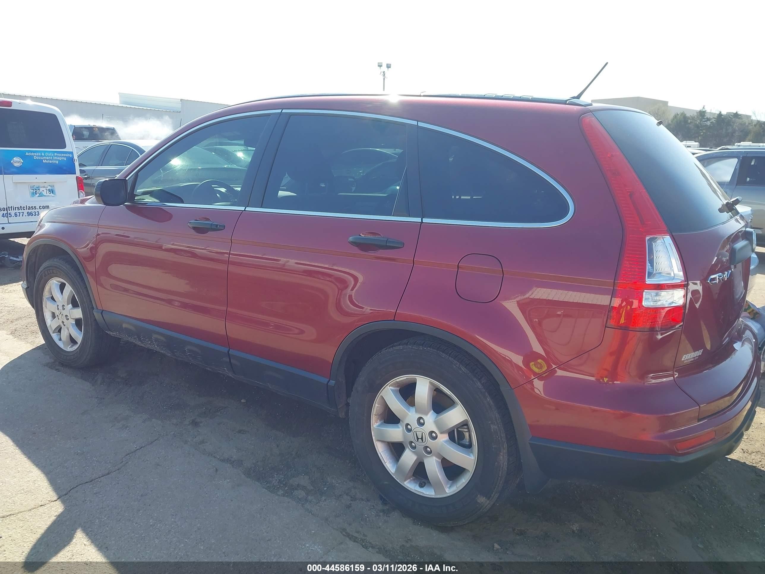 2011 Honda Cr-v Se Red vin: JHLRE3H43BC006753