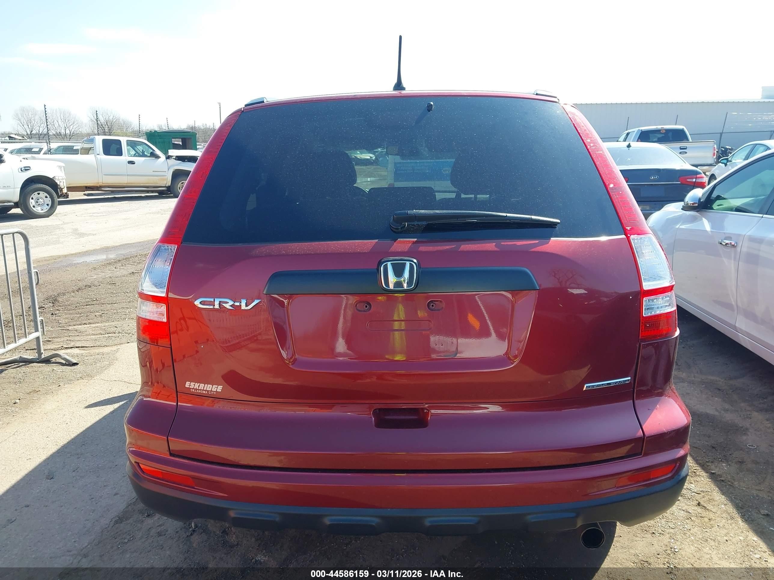 2011 Honda Cr-v Se Red vin: JHLRE3H43BC006753