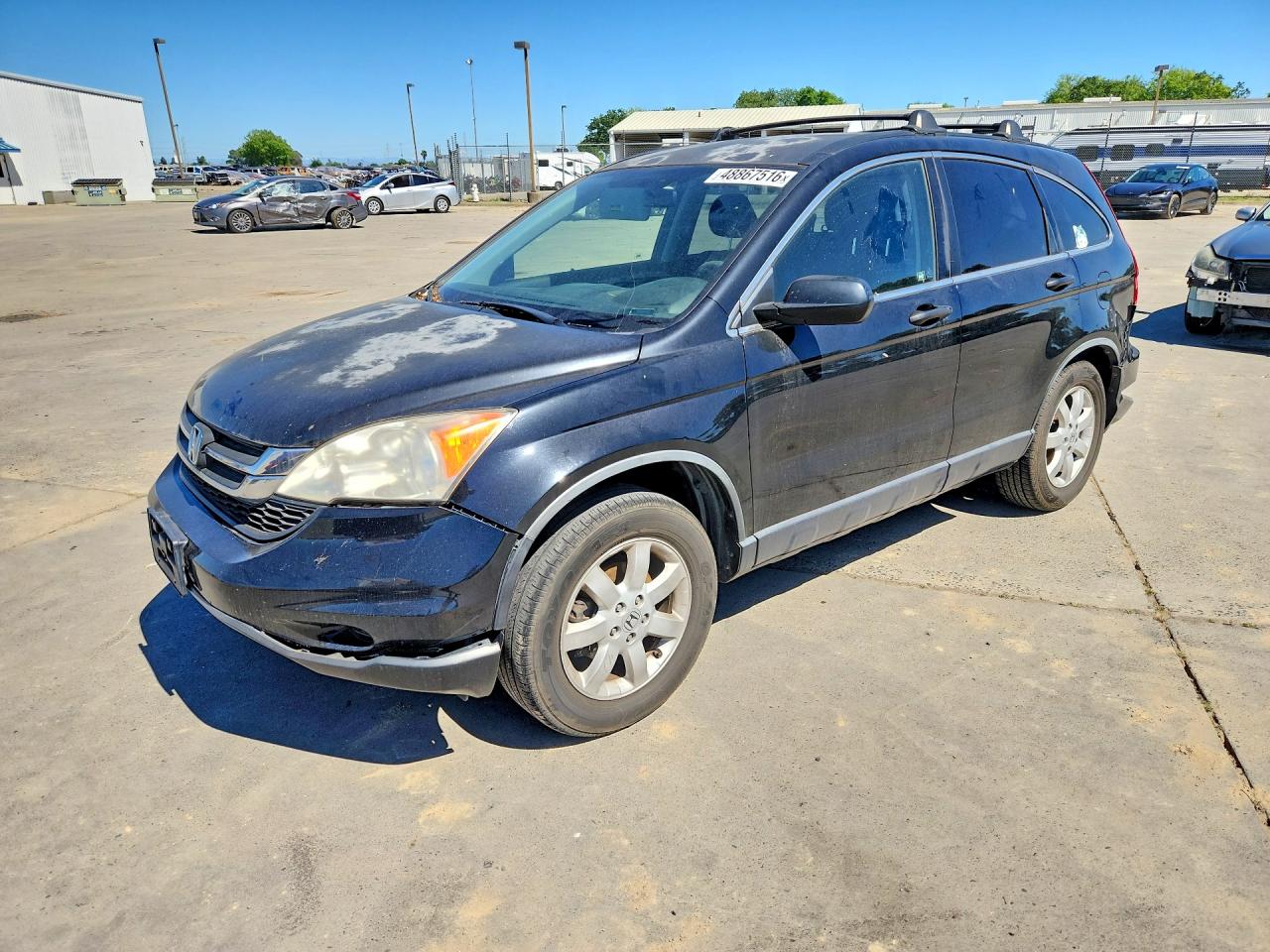 2011 Honda Cr-v Se Black vin: JHLRE3H43BC012455