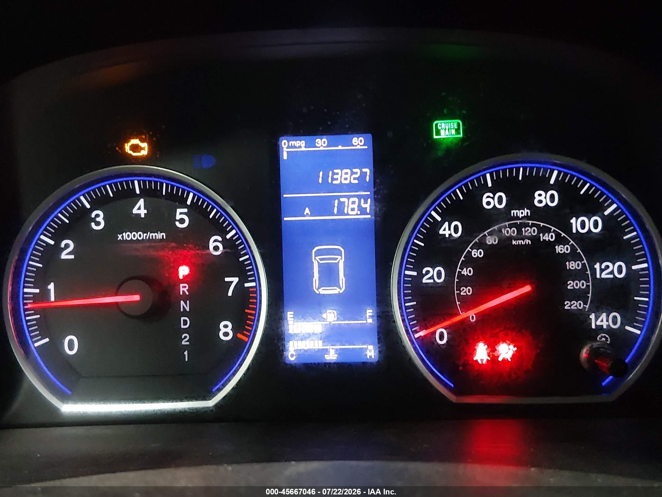 2011 Honda Cr-v Se Light Blue vin: JHLRE3H43BC016506