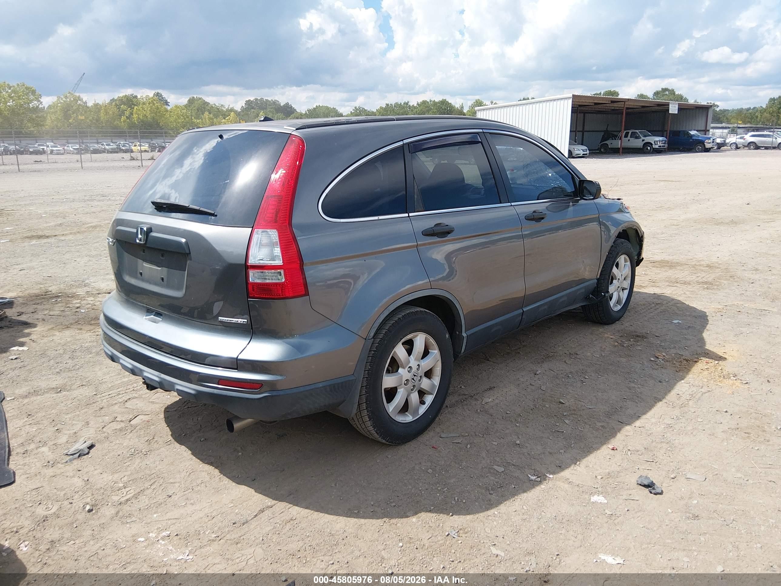 2011 Honda Cr-v Se Серый vin: JHLRE3H48BC015173