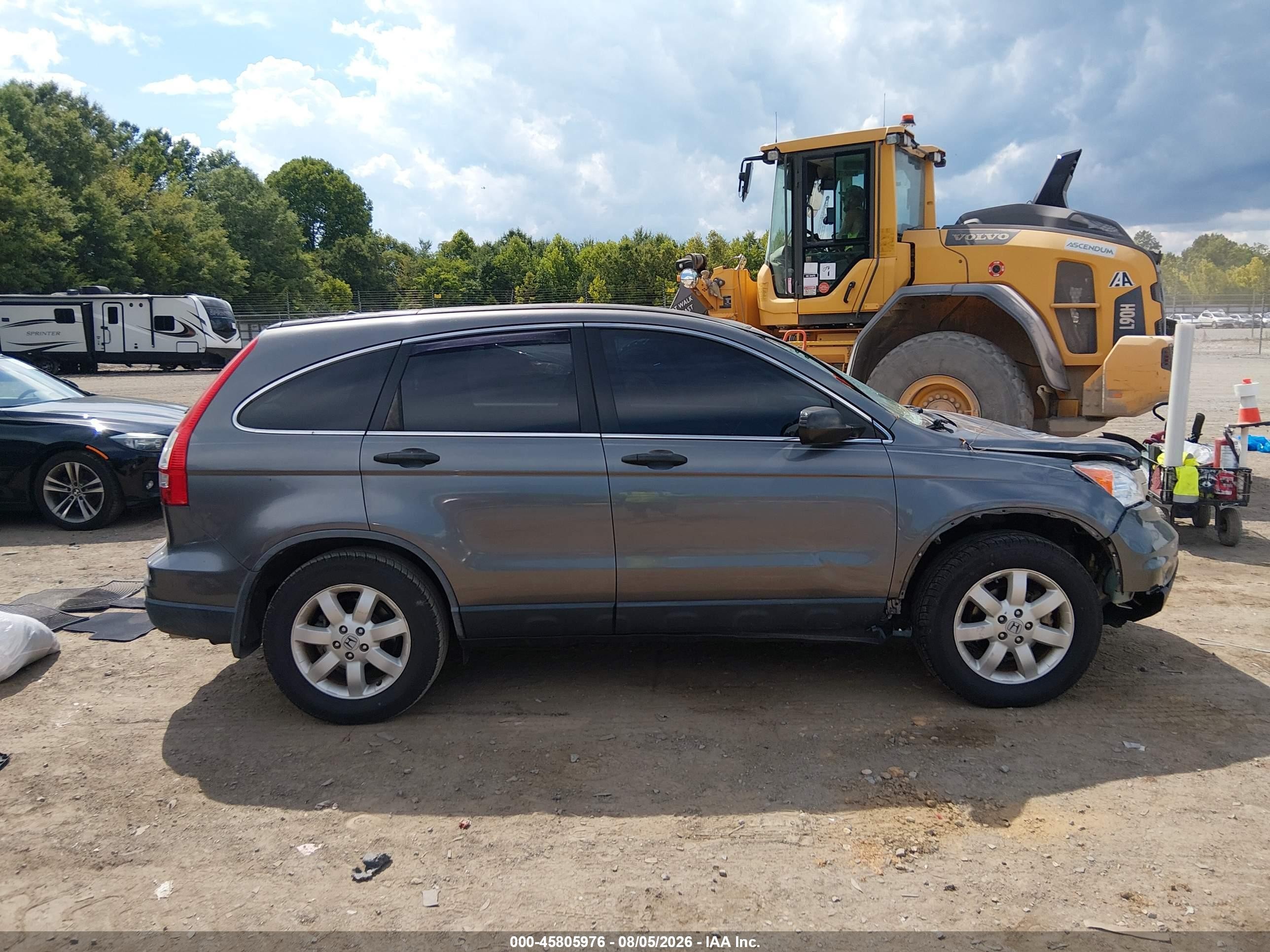 2011 Honda Cr-v Se Серый vin: JHLRE3H48BC015173