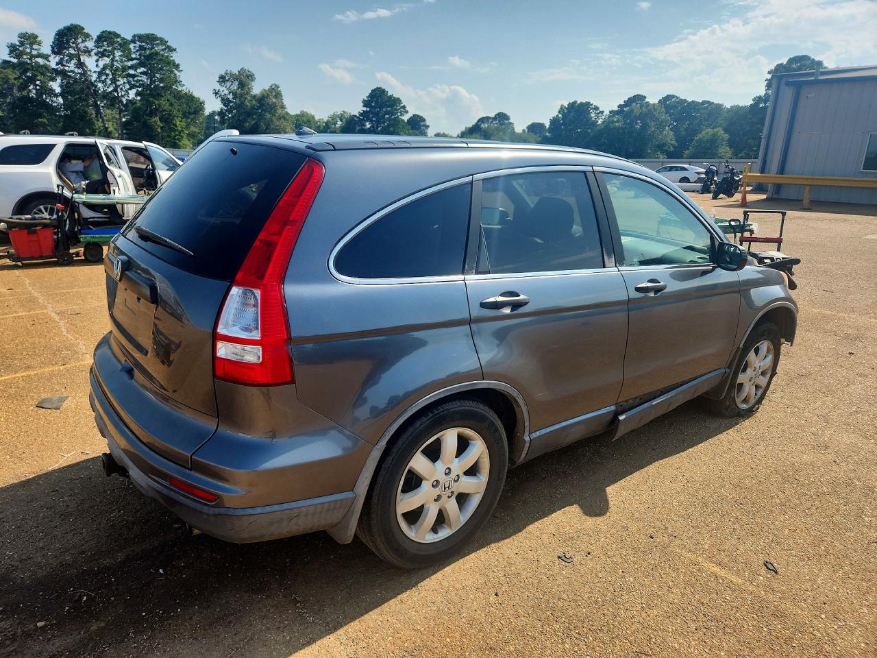 2011 Honda Cr-v Gray vin: JHLRE3H49BC000696