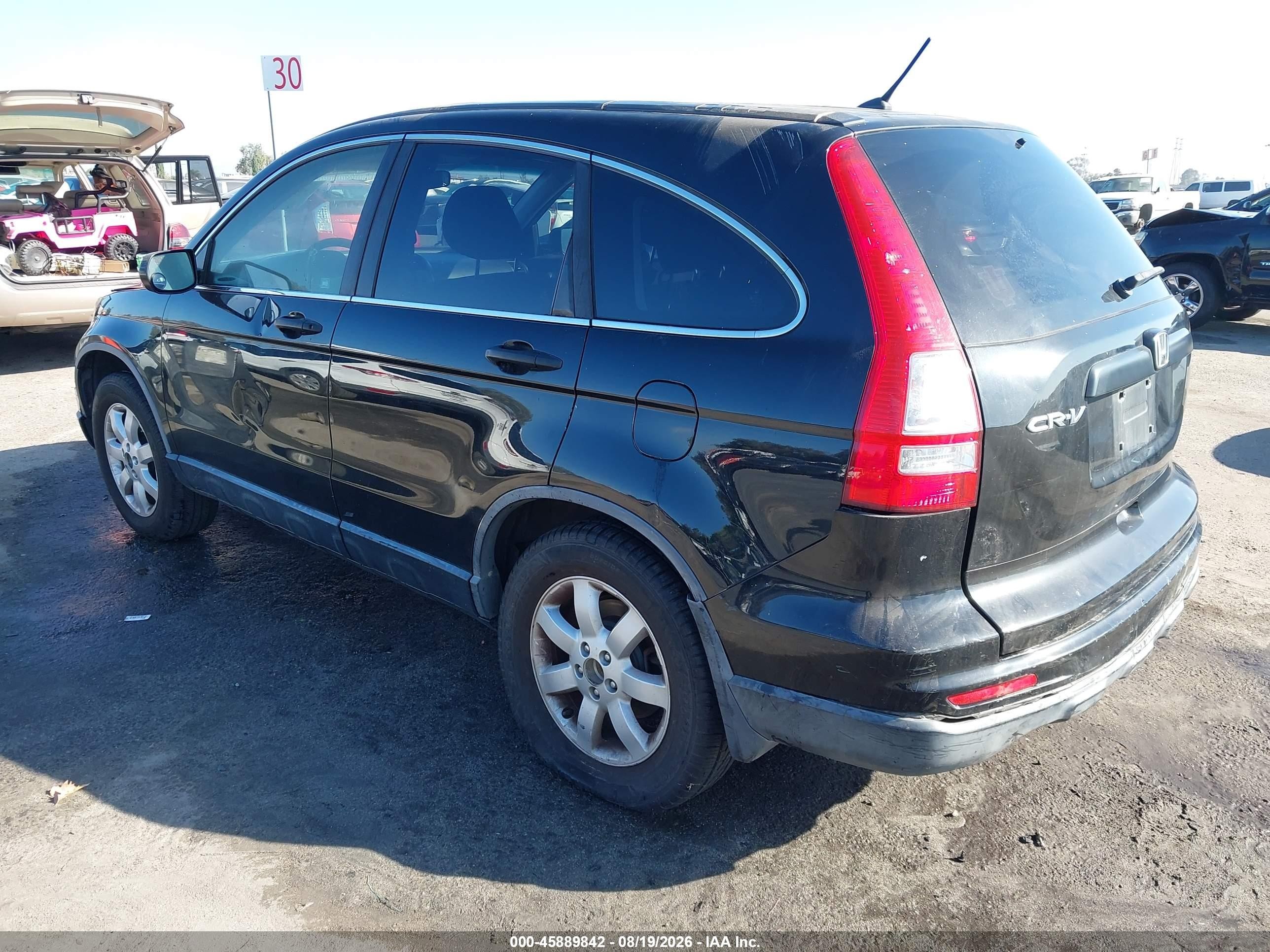 2011 Honda Cr-v Se Черный vin: JHLRE3H4XBC011531