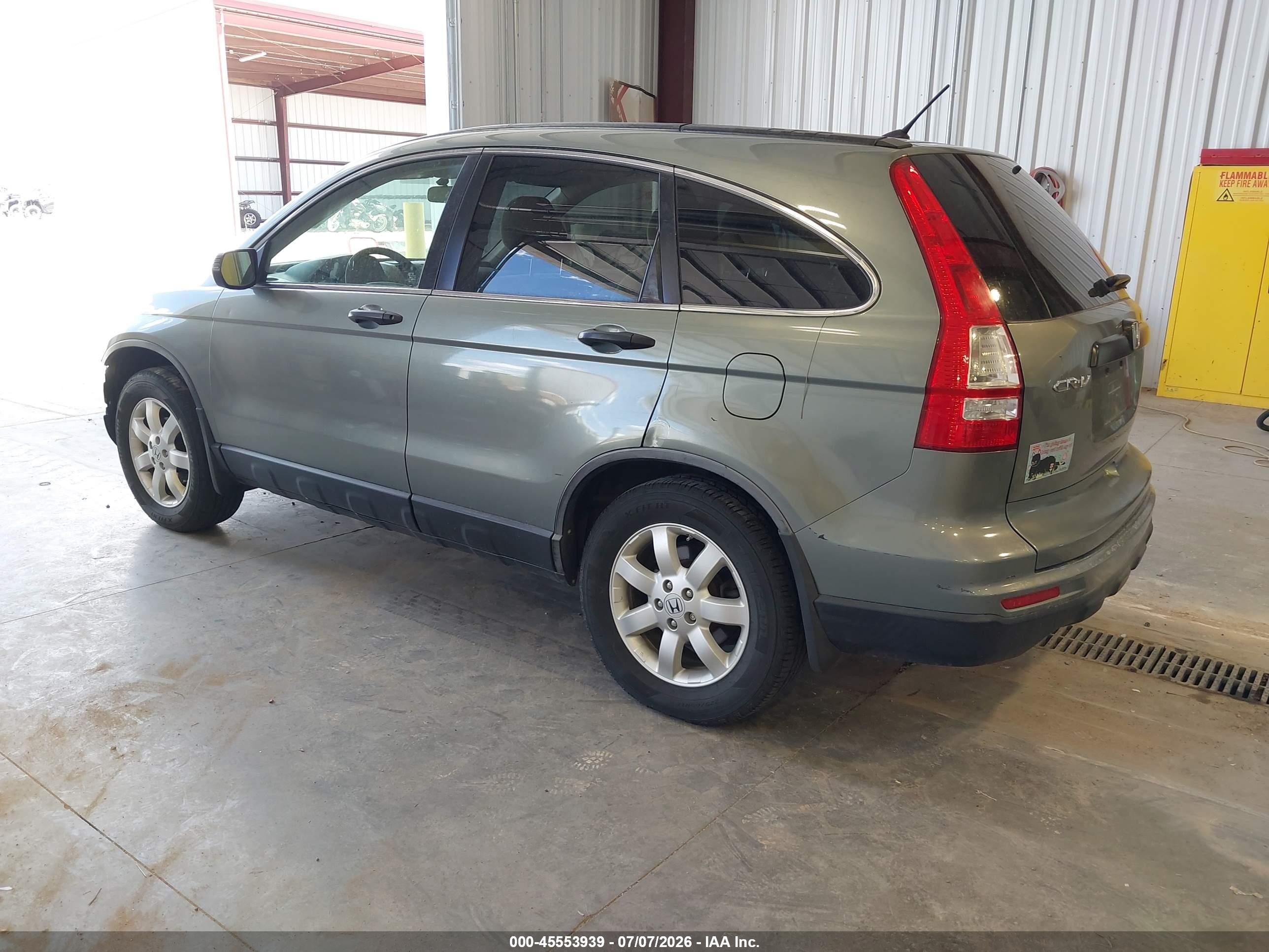 2011 Honda Cr-v Se Gray vin: JHLRE3H4XBC014834