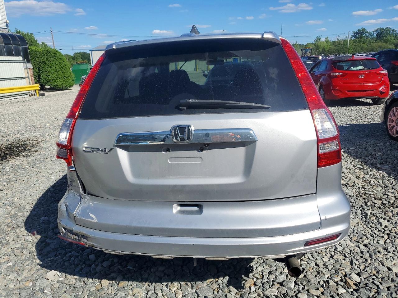 2010 Honda Cr-v Ex Silver vin: JHLRE3H50AC005180