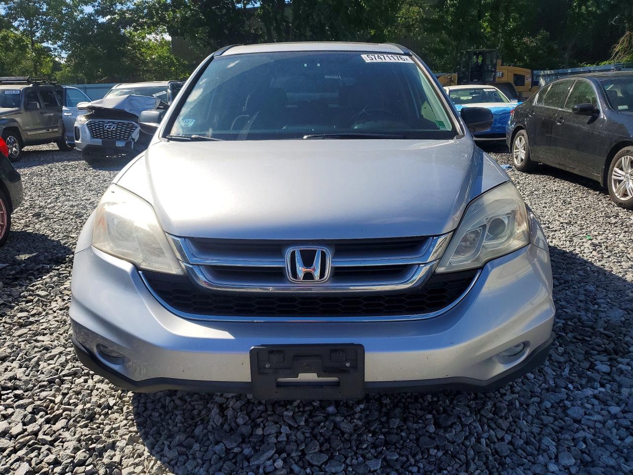 2010 Honda Cr-v Ex Silver vin: JHLRE3H50AC005180