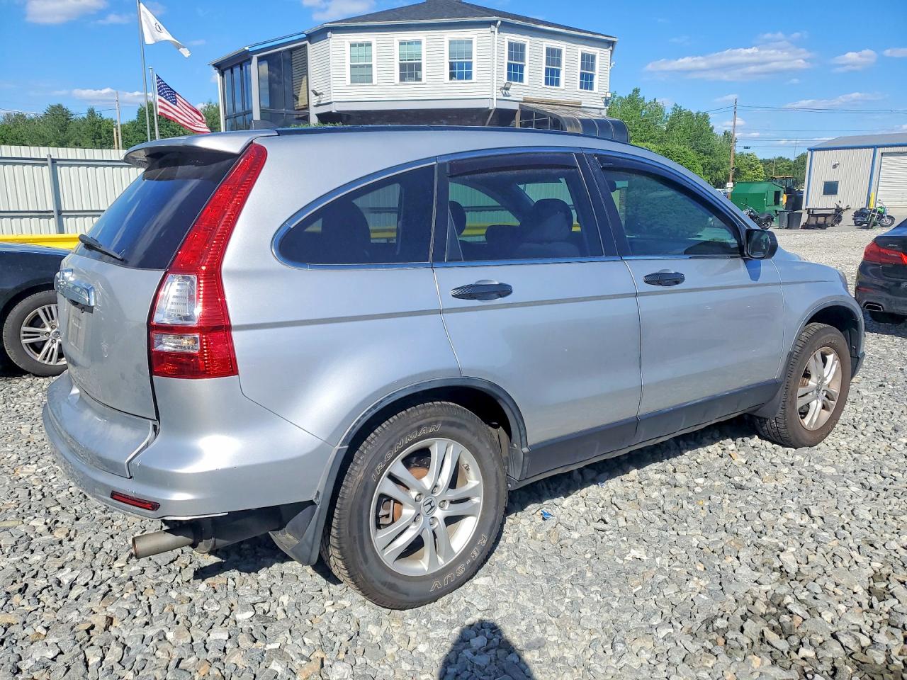 2010 Honda Cr-v Ex Silver vin: JHLRE3H50AC005180