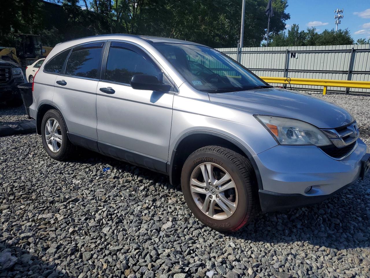 2010 Honda Cr-v Ex Silver vin: JHLRE3H50AC005180