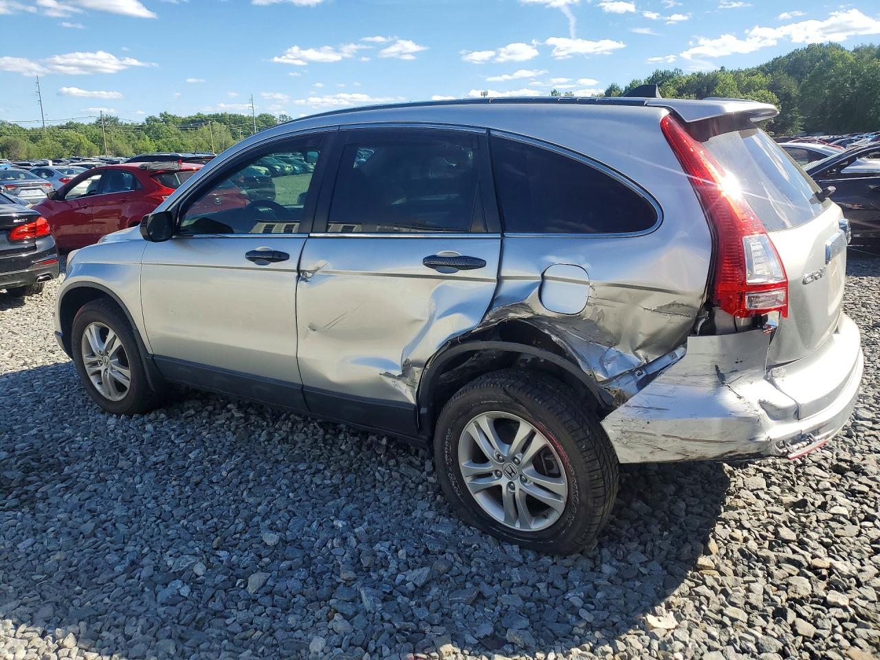 2010 Honda Cr-v Ex Silver vin: JHLRE3H50AC005180