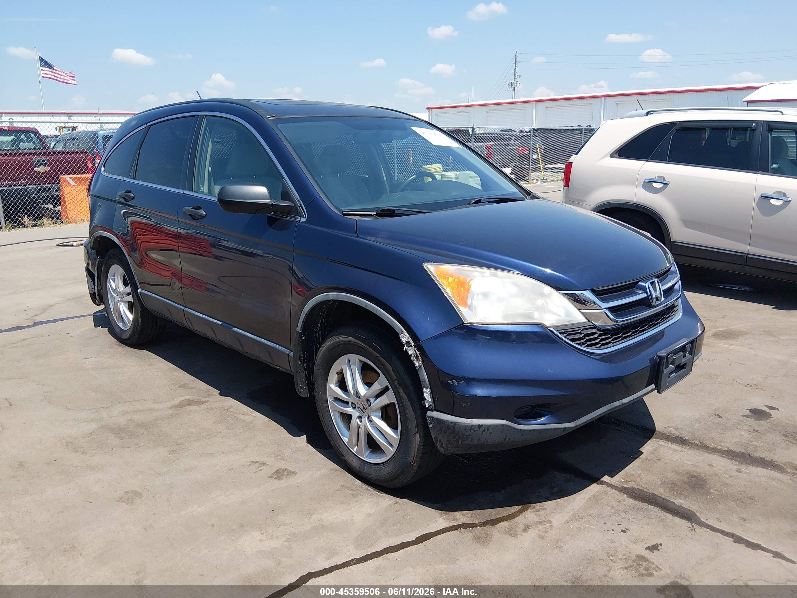 2011 Honda Cr-v Ex Dark Blue vin: JHLRE3H51BC001365