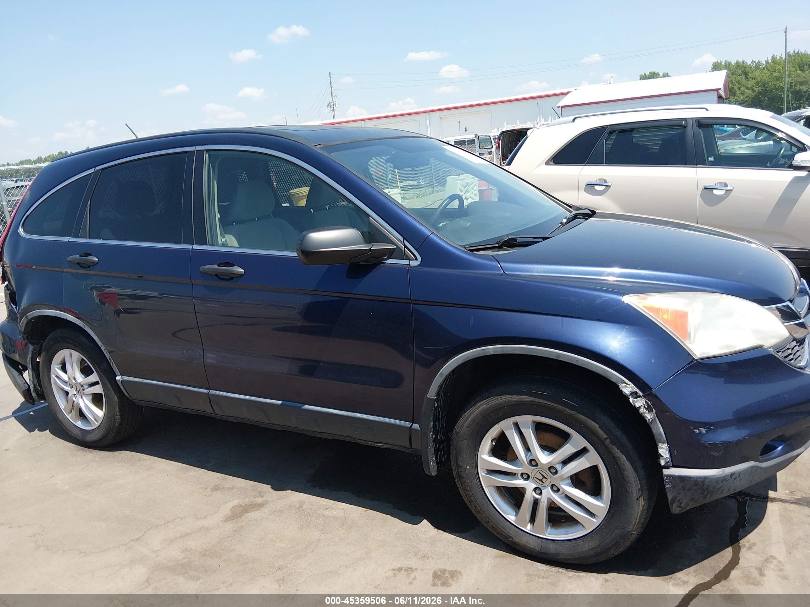 2011 Honda Cr-v Ex Dark Blue vin: JHLRE3H51BC001365