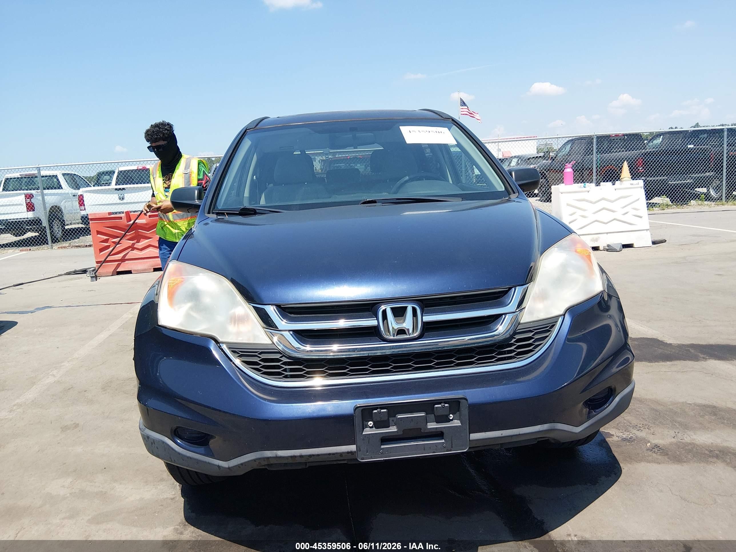 2011 Honda Cr-v Ex Dark Blue vin: JHLRE3H51BC001365