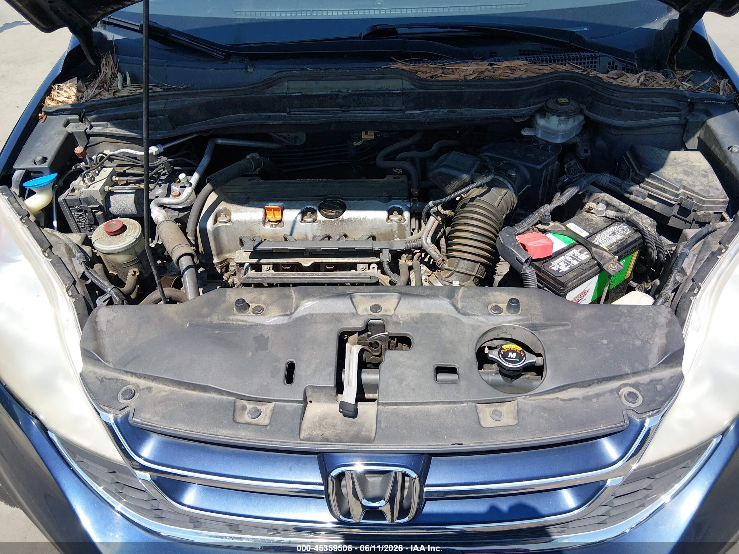 2011 Honda Cr-v Ex Dark Blue vin: JHLRE3H51BC001365