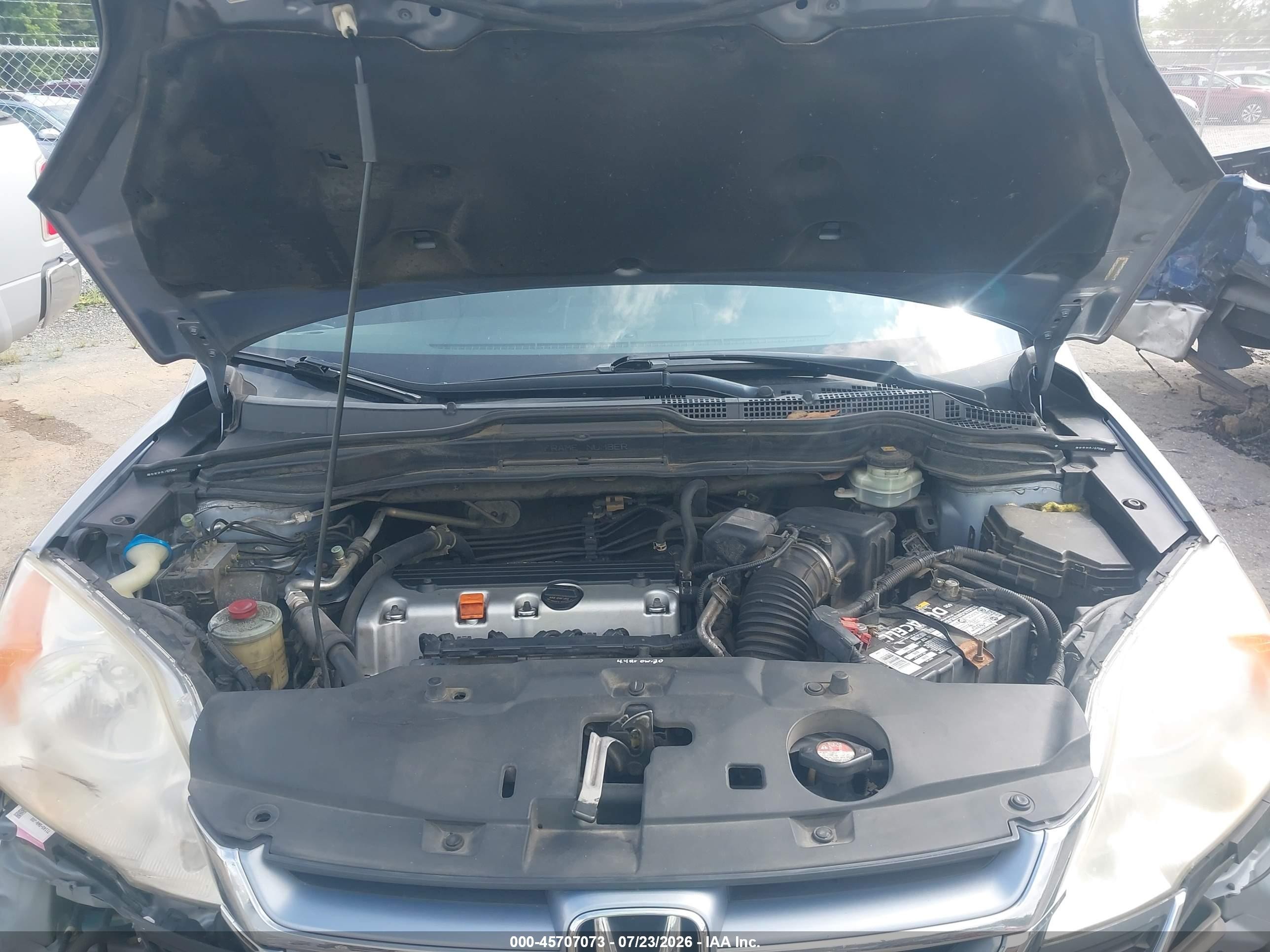 2011 Honda Cr-v Ex Blue vin: JHLRE3H51BC002094