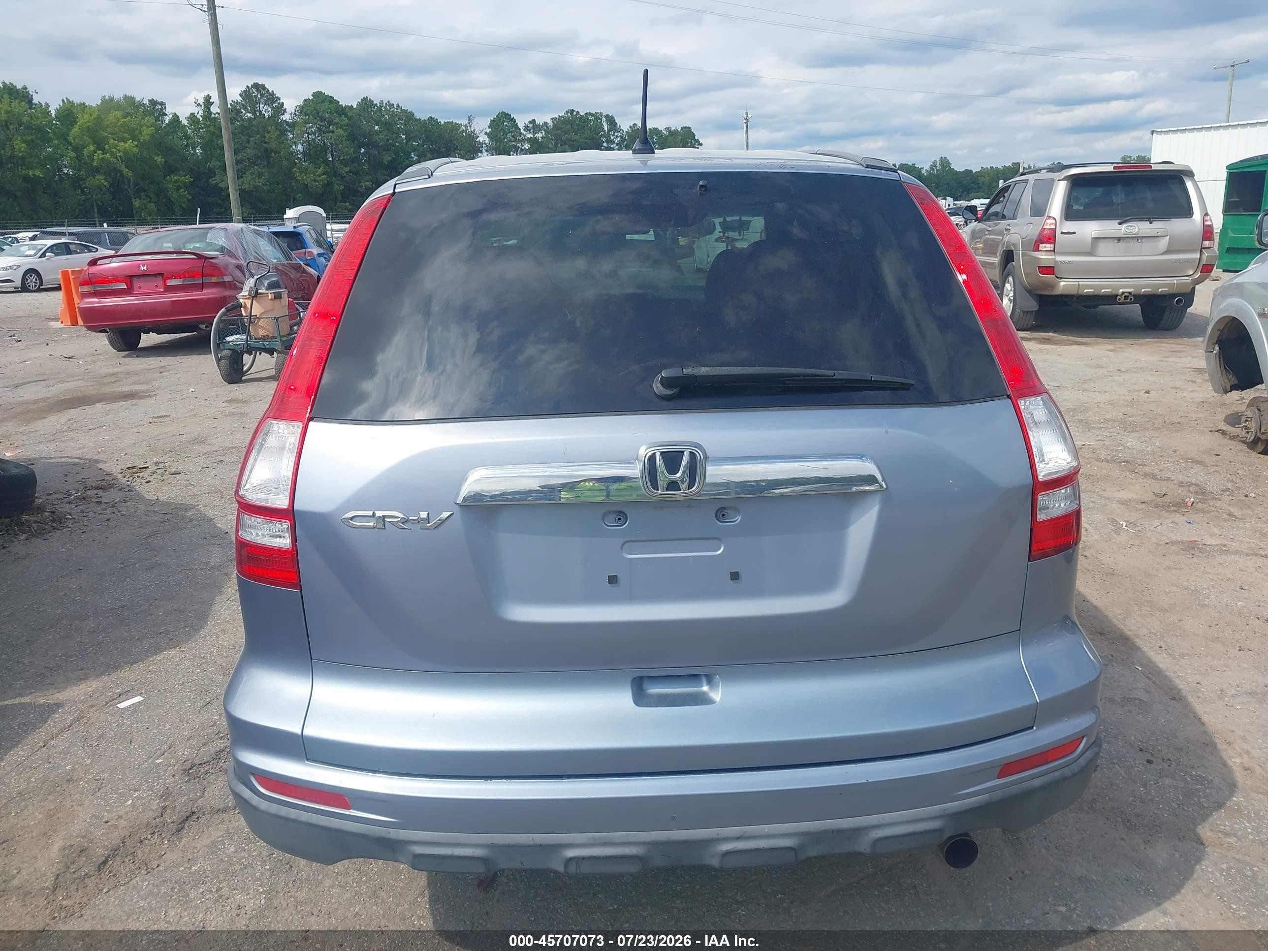 2011 Honda Cr-v Ex Blue vin: JHLRE3H51BC002094