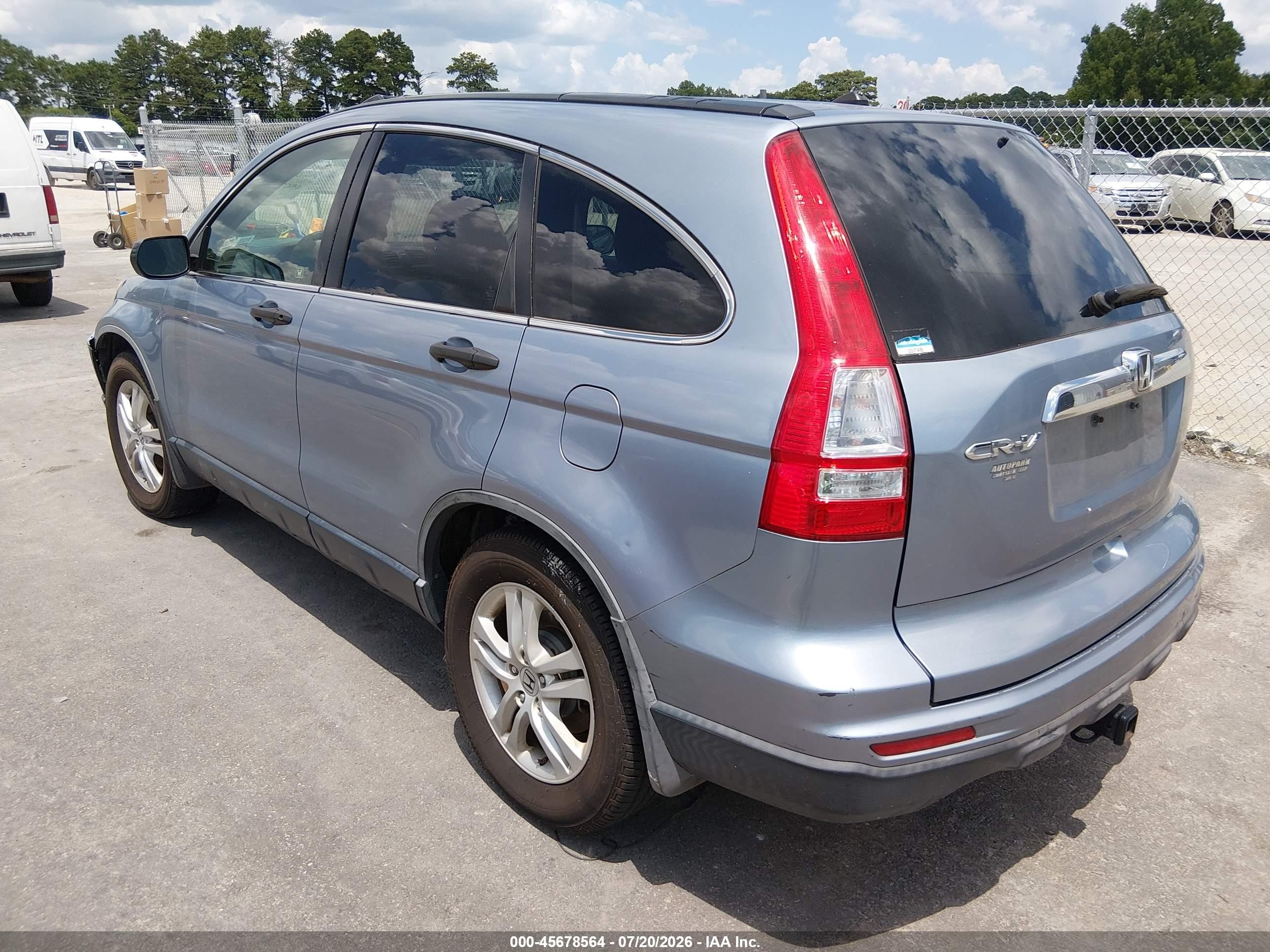 2011 Honda Cr-v Ex Light Blue vin: JHLRE3H51BC004086