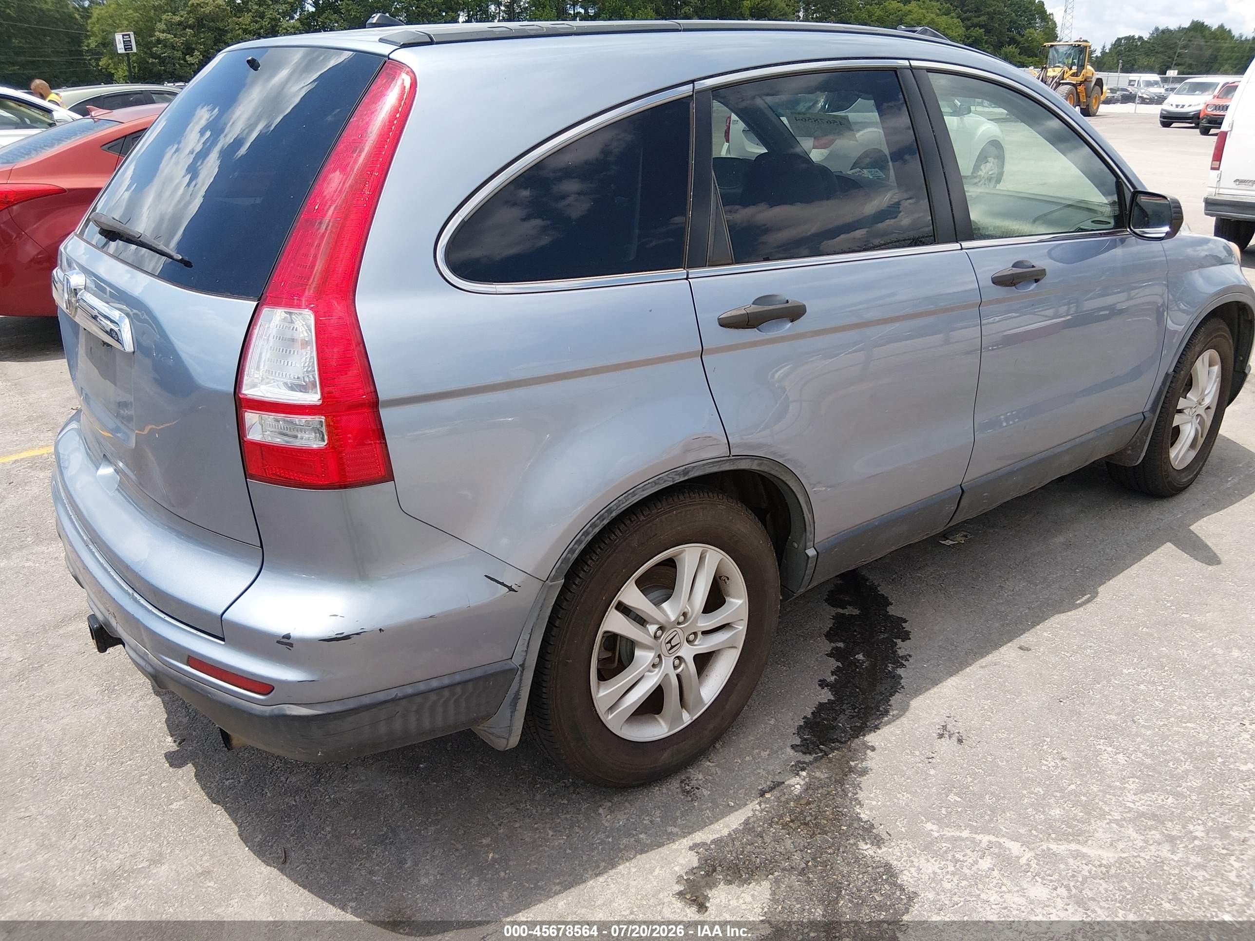 2011 Honda Cr-v Ex Light Blue vin: JHLRE3H51BC004086