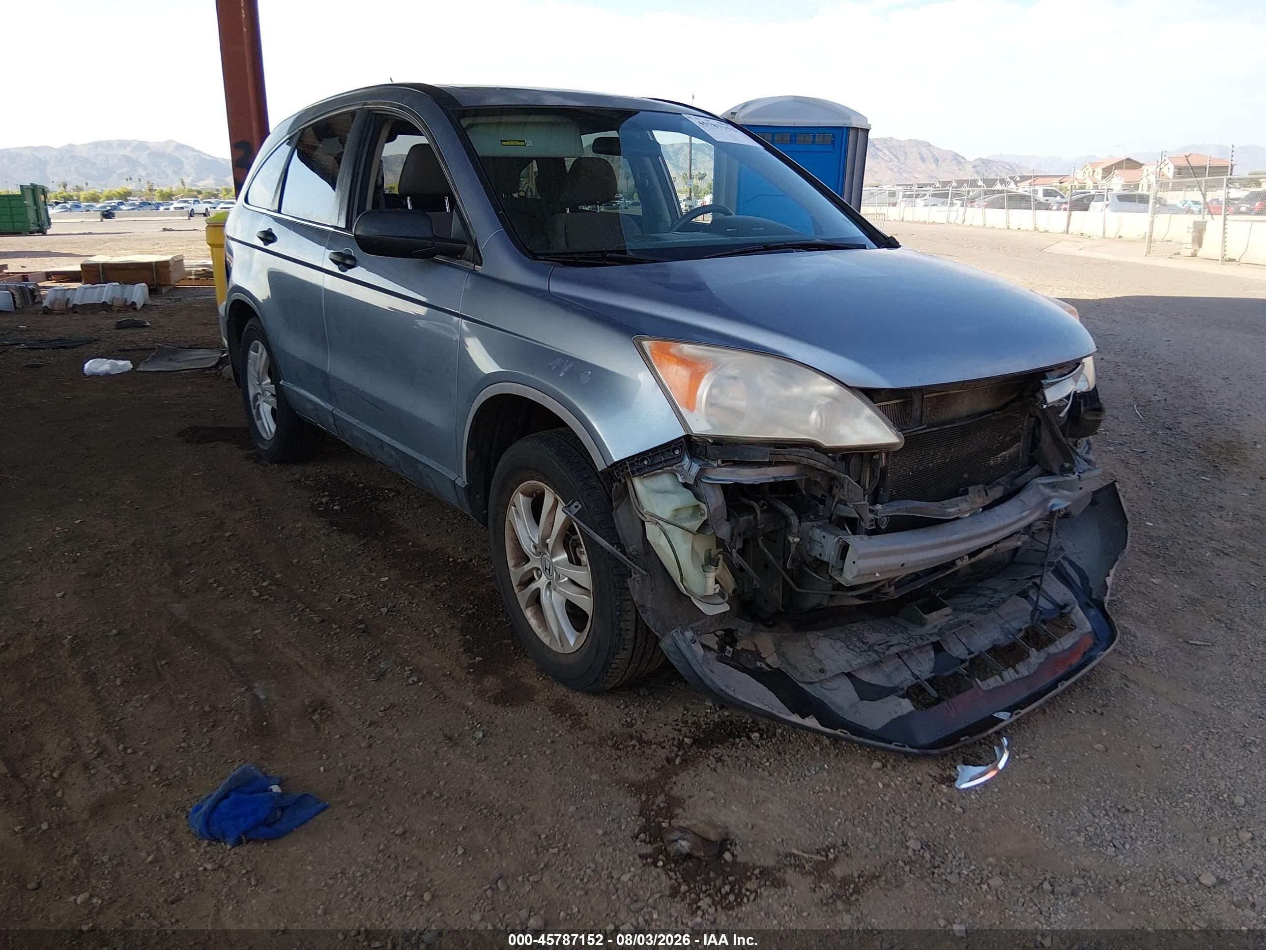 2010 Honda Cr-v Ex Silver vin: JHLRE3H52AC010610
