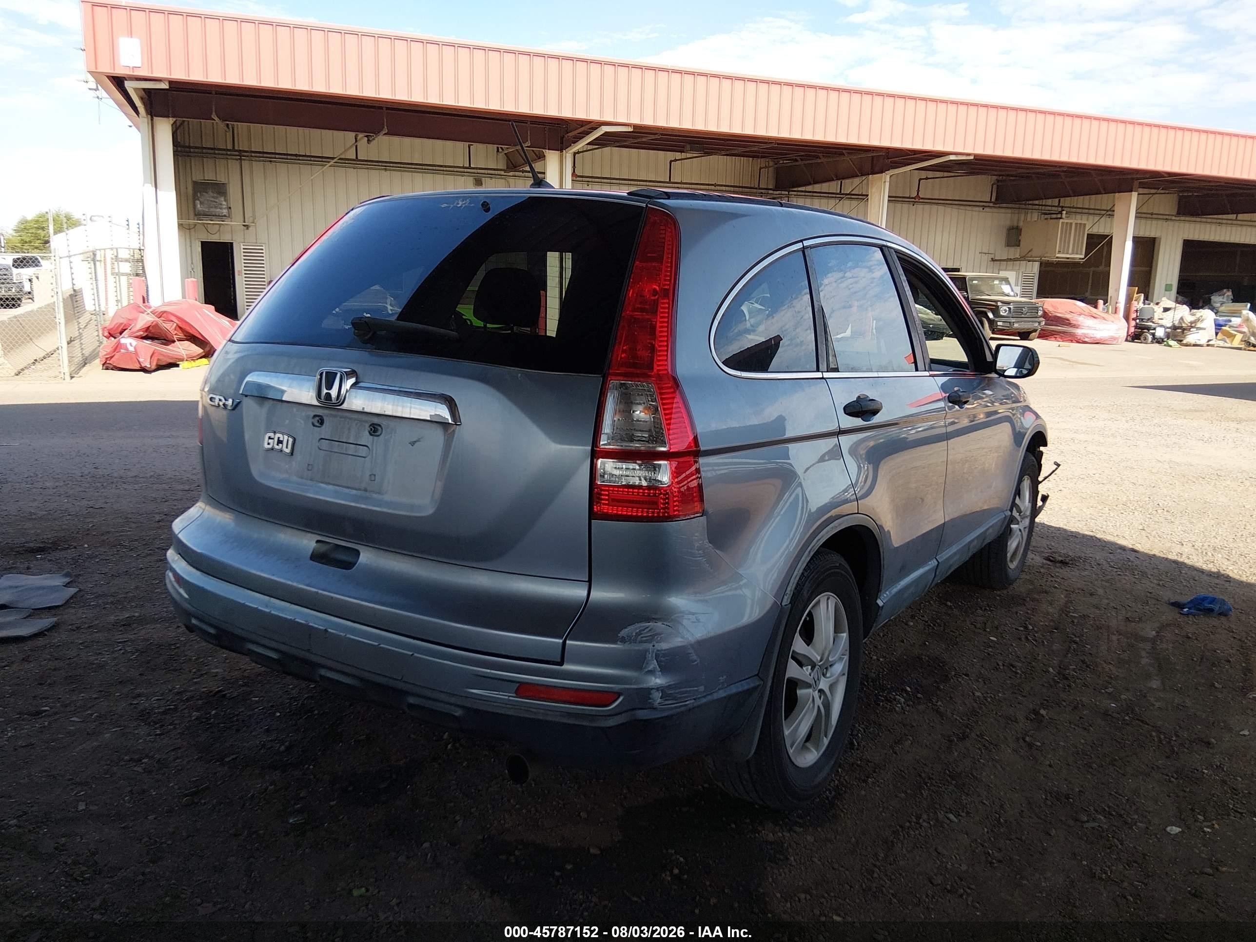 2010 Honda Cr-v Ex Silver vin: JHLRE3H52AC010610