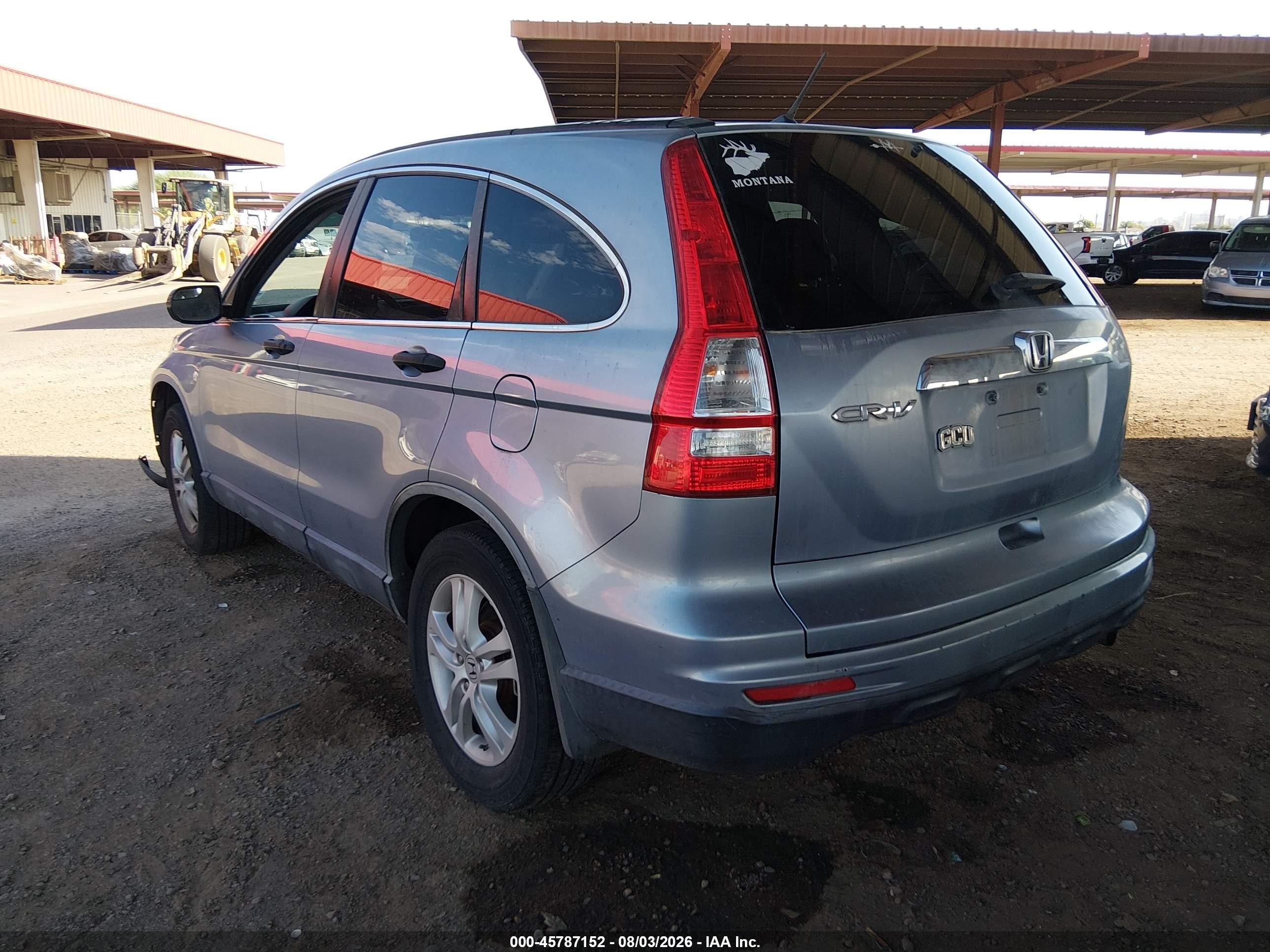 2010 Honda Cr-v Ex Silver vin: JHLRE3H52AC010610