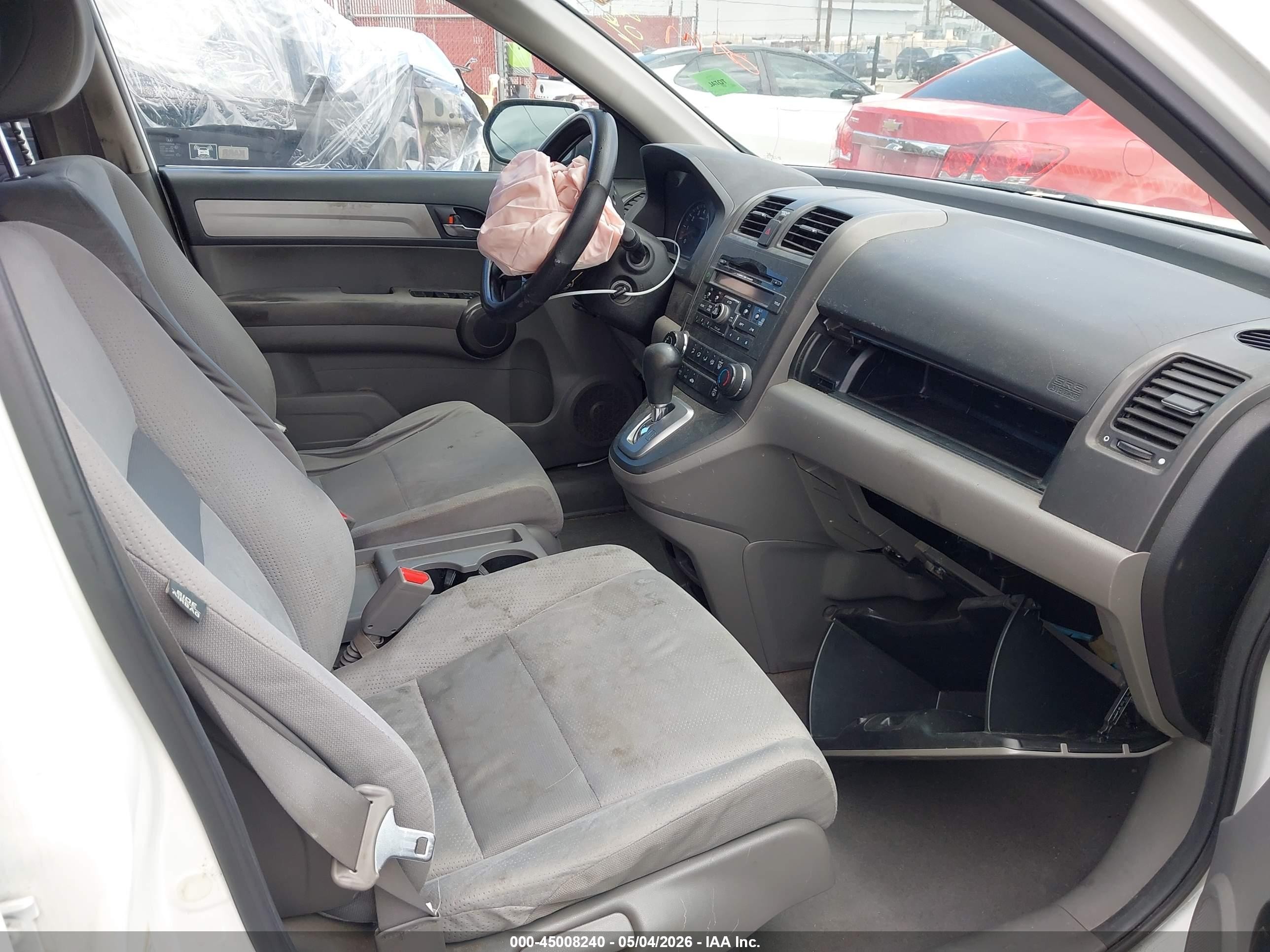 2011 Honda Cr-v Ex White vin: JHLRE3H53BC006907