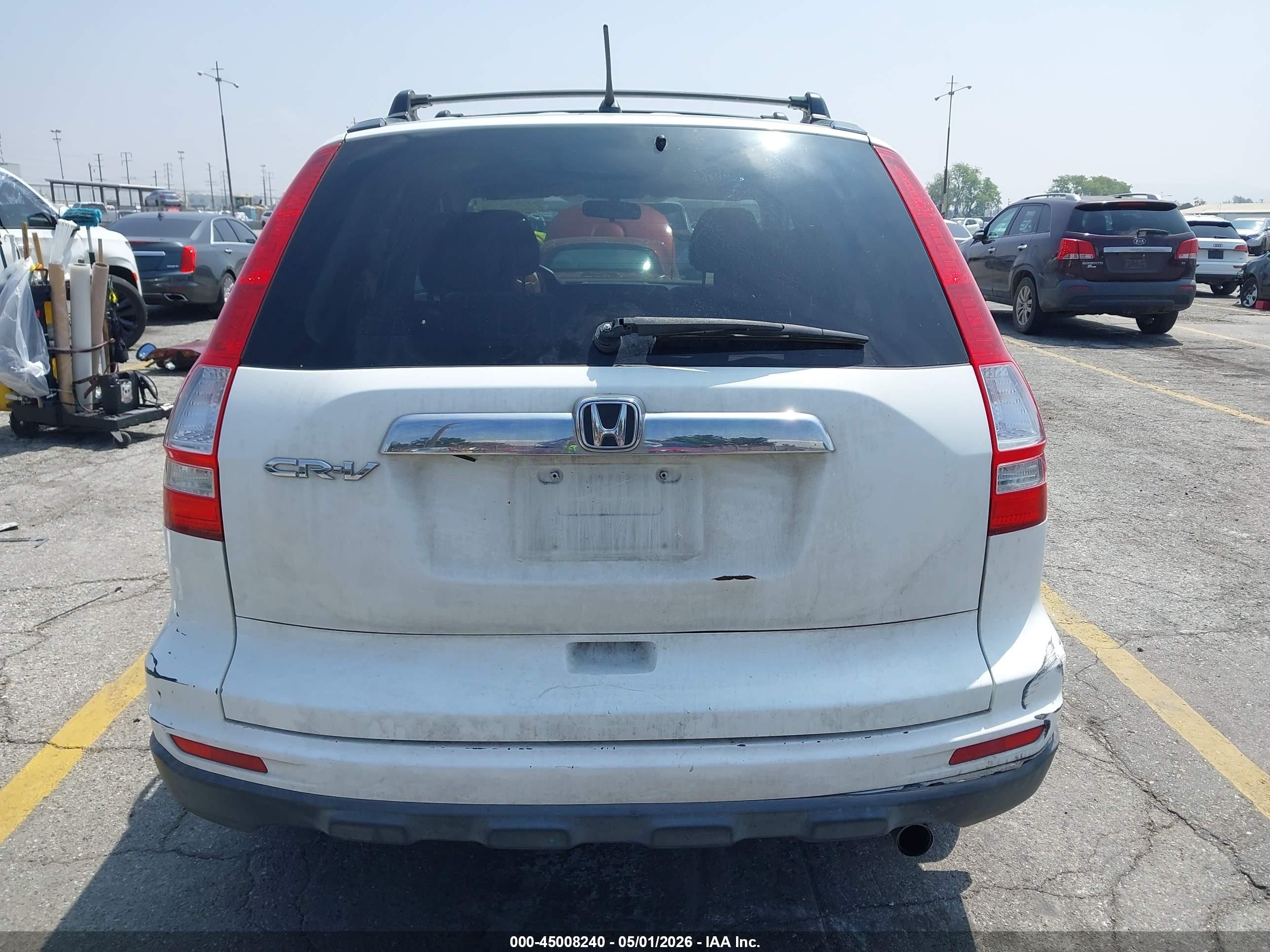 2011 Honda Cr-v Ex White vin: JHLRE3H53BC006907