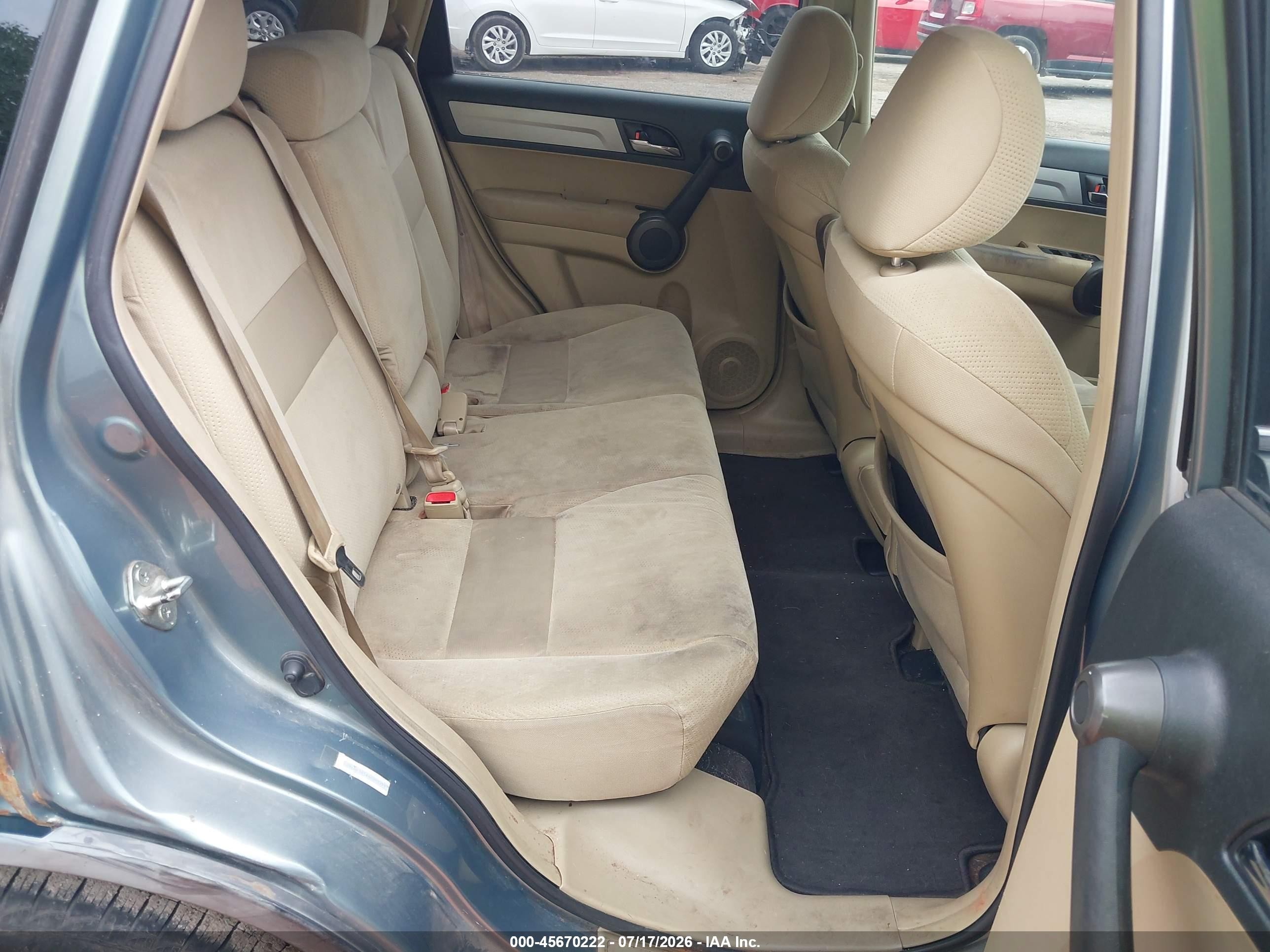 2010 Honda Cr-v Ex Tan vin: JHLRE3H54AC002377