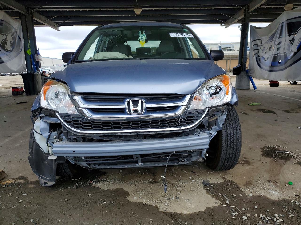 2011 Honda Cr-v Ex Silver vin: JHLRE3H54BC005023