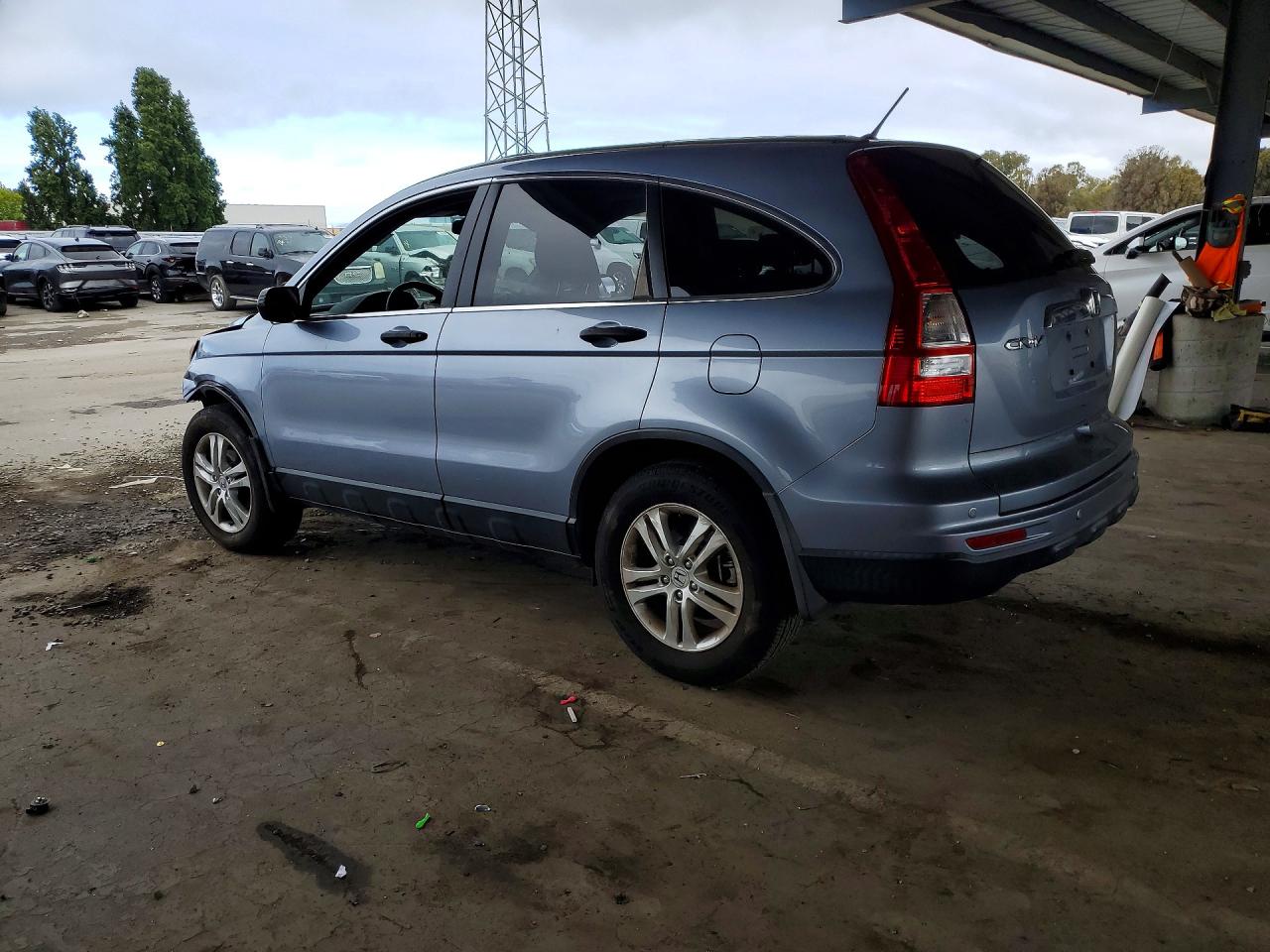 2011 Honda Cr-v Ex Silver vin: JHLRE3H54BC005023