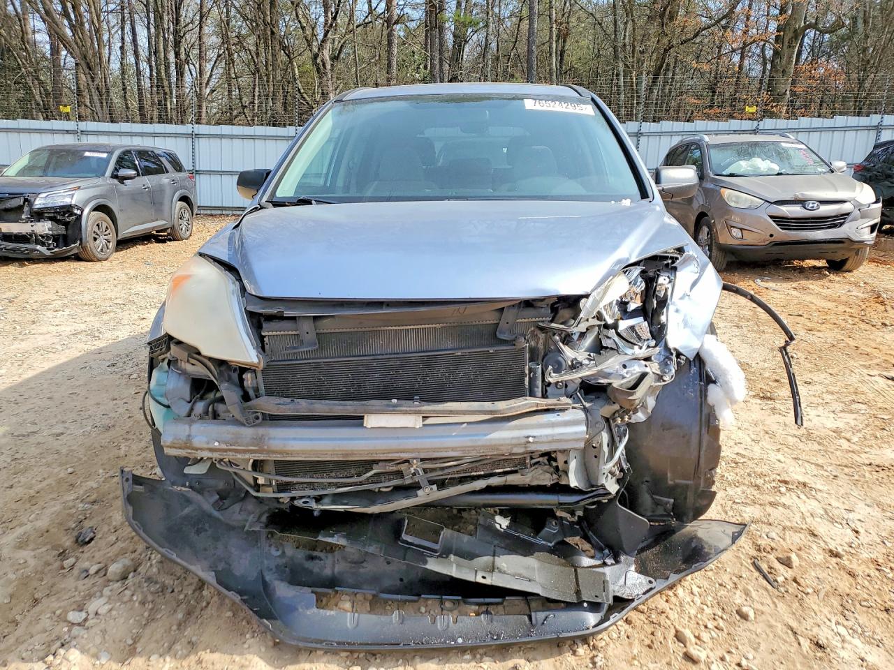 2011 Honda Cr-v Ex Blue vin: JHLRE3H54BC015244