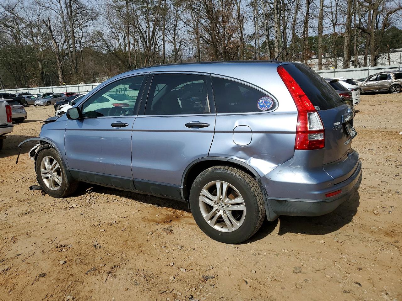 2011 Honda Cr-v Ex Blue vin: JHLRE3H54BC015244