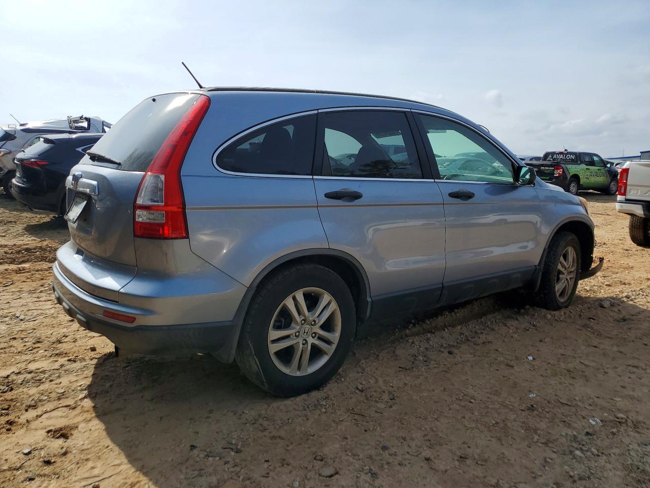 2011 Honda Cr-v Ex Blue vin: JHLRE3H54BC015244